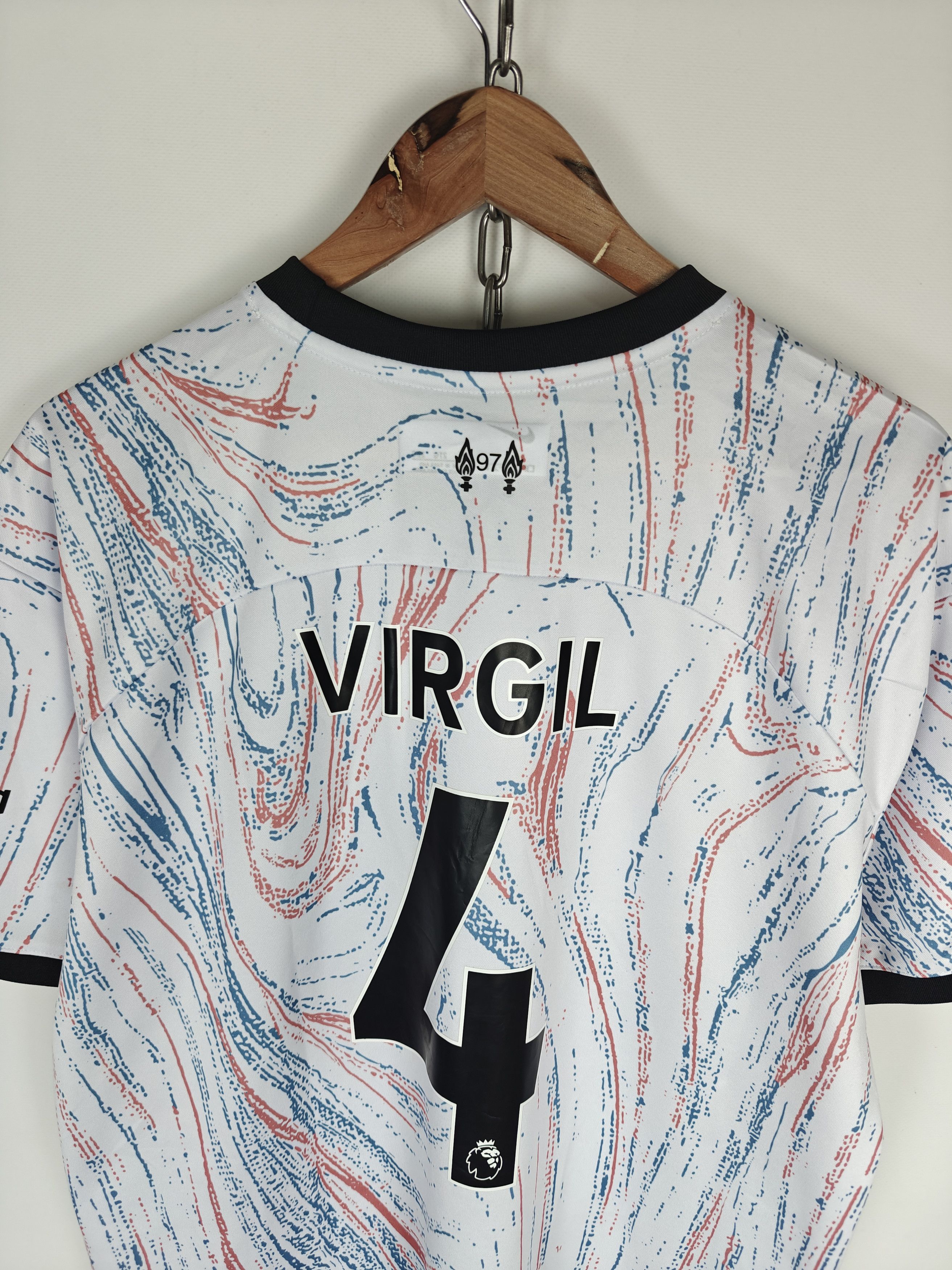 Nike Nike Liverpool FC Away Jersey Virgil #4 Soccer Shirt L Size US XL / EU 56 / 4 - 11 Thumbnail