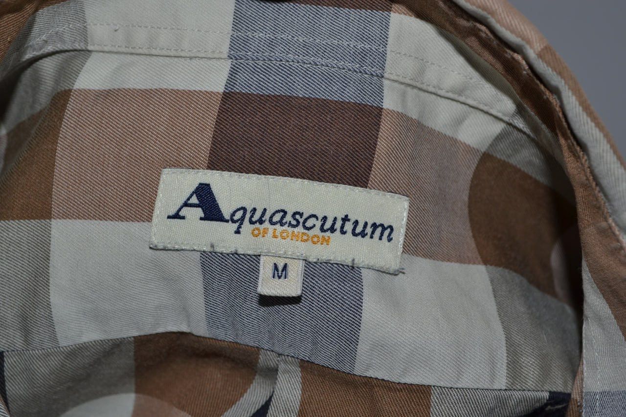 Aquascutum Aquascutum Shirt Short Sleeve size M Size US M / EU 48-50 / 2 - 6 Thumbnail