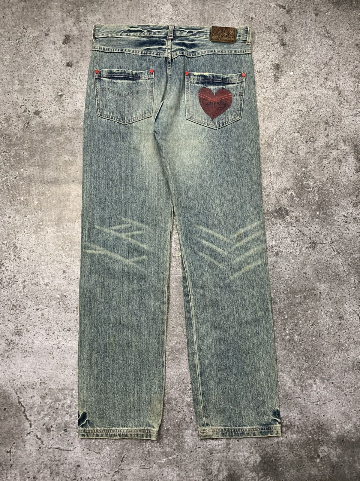 Japanese Brand Candy Stripper Y2k Style Jeans Size US 30 / EU 46 - 6 Thumbnail