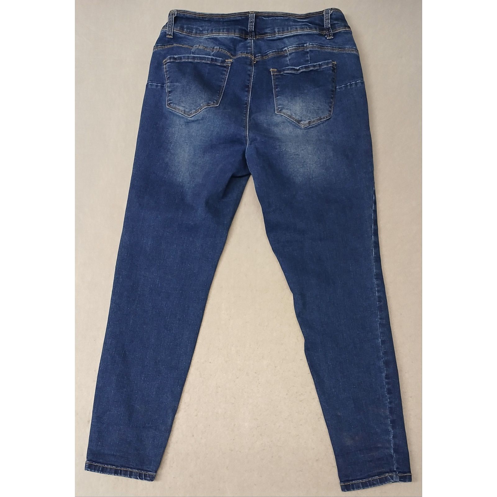 Other Honey & Bristle (16W) Womens Skinny Stretch Blue Denim Jeans Size 30" / US 8 / IT 44 - 7 Thumbnail