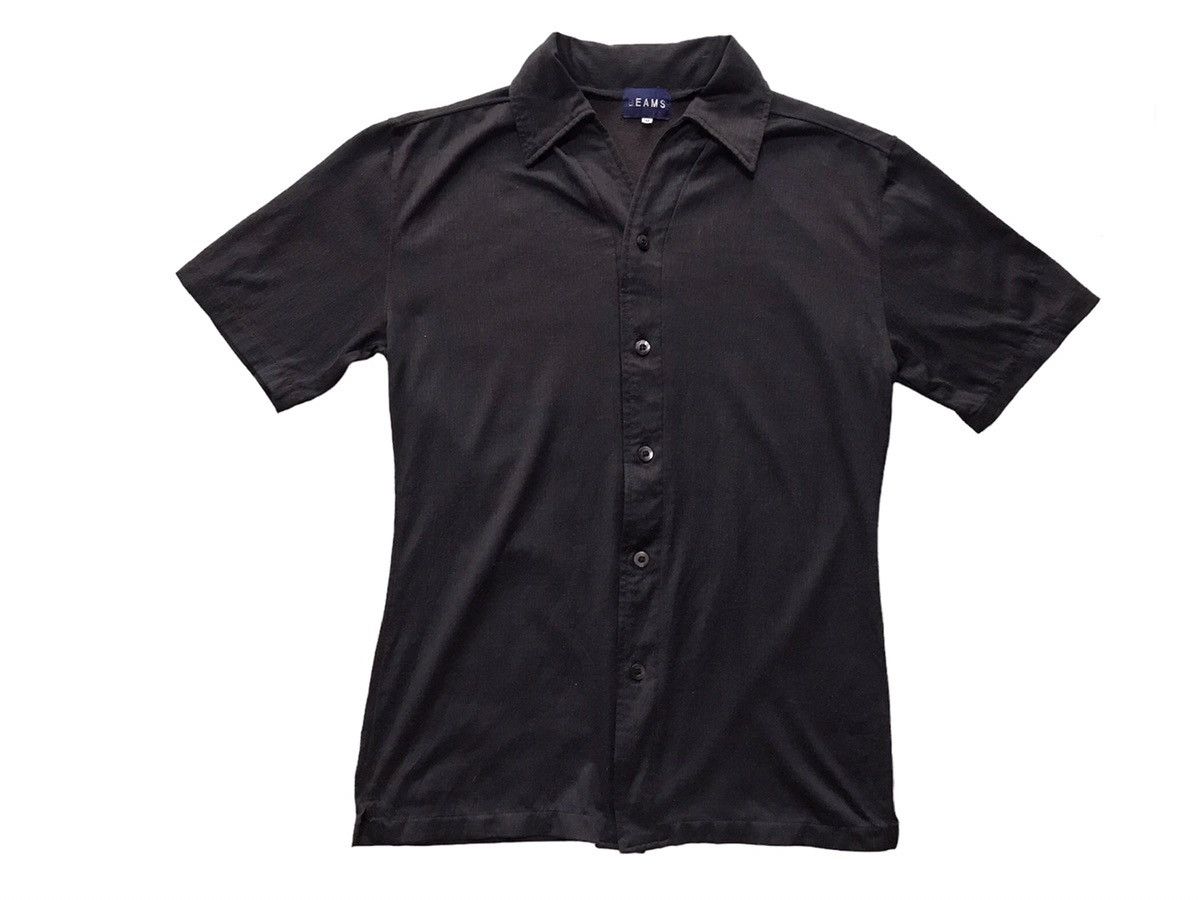 Beams Plus × Japanese Brand × Vintage Vintage Beams Button Up Black Shirt Size M / US 6-8 / IT 42-44 - 1 Thumbnail