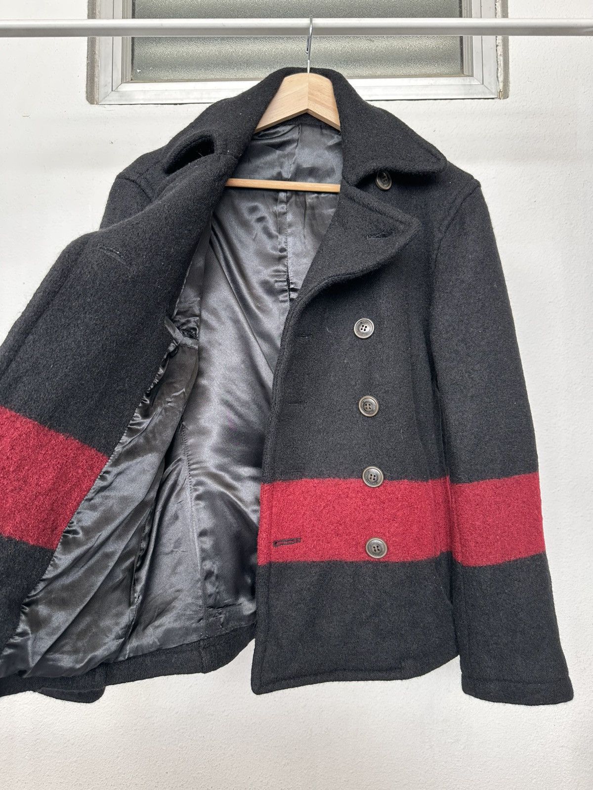 291295=Homme 🔥URAHARA 🔥00's 🇯🇵291295 Homme Wool double breasted Size US M / EU 48-50 / 2 - 20 Thumbnail