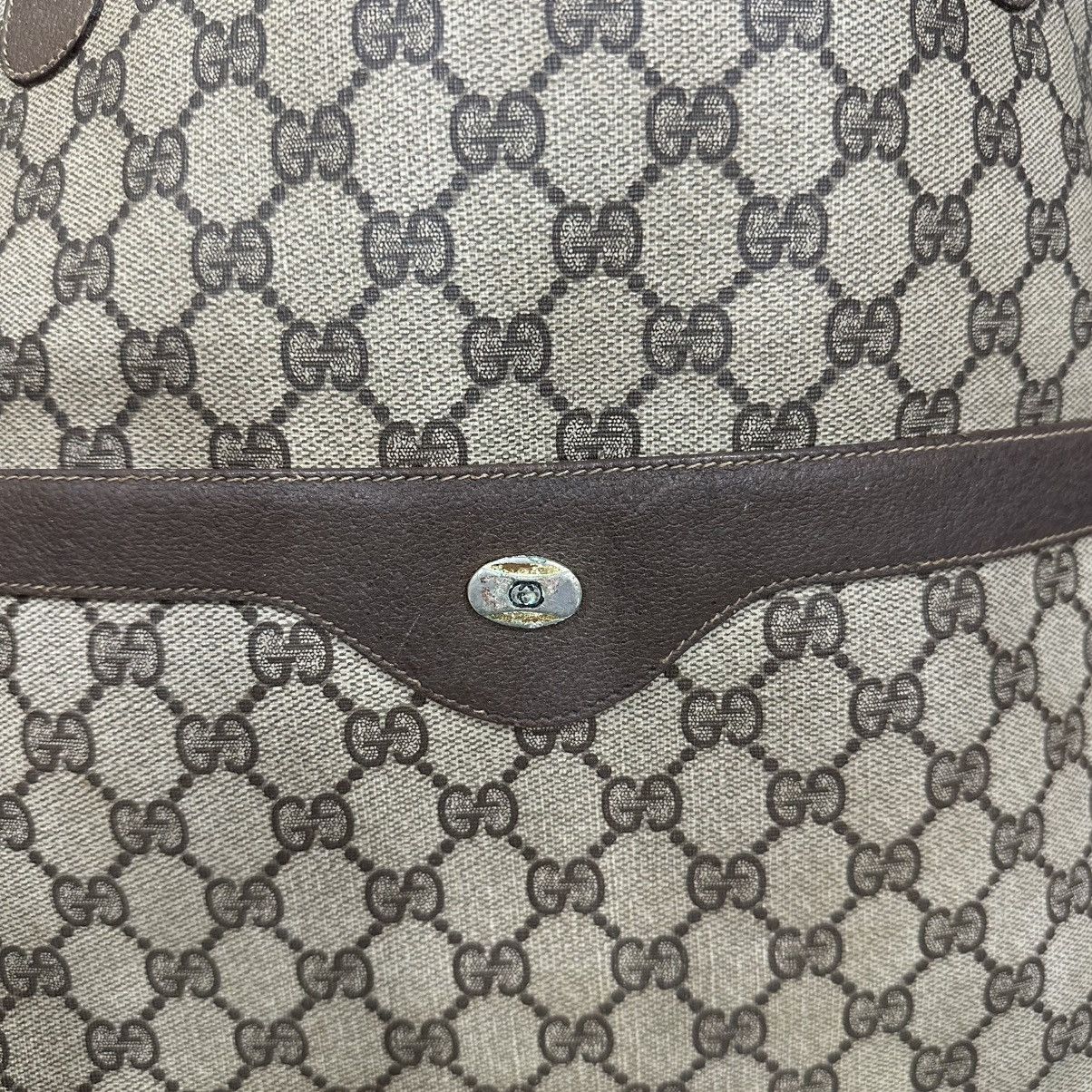 Gucci GUCCI VINTAGE WEB SHEERY LINE TOTE BAG 31 Size ONE SIZE - 12 Thumbnail