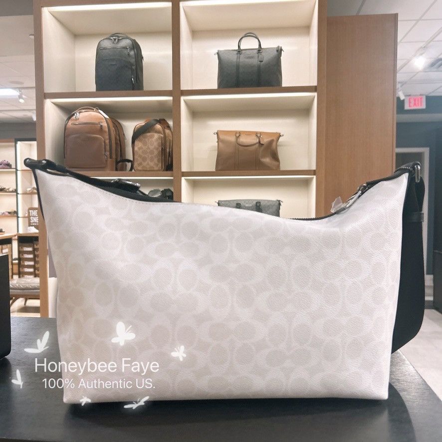 Coach NWT Coach Finn Crossbody Bag In Signature Canvas CAJ91 Size ONE SIZE - 3 Thumbnail