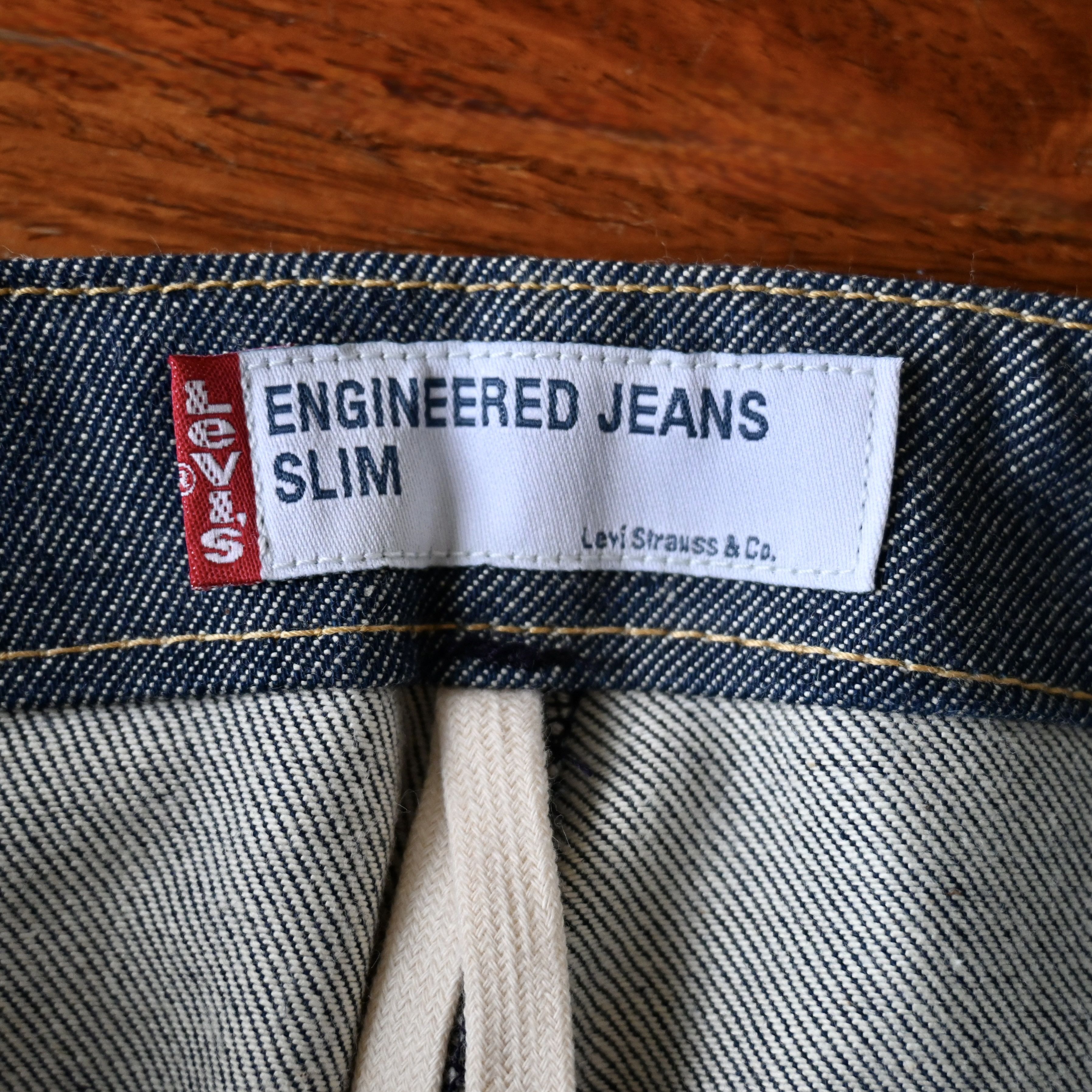 Levi's DEADSTOCK 2000s Levi's ENGINEERED JEANS "ORGANIC SLIM", blue Size 30" / US 8 / IT 44 - 11 Thumbnail