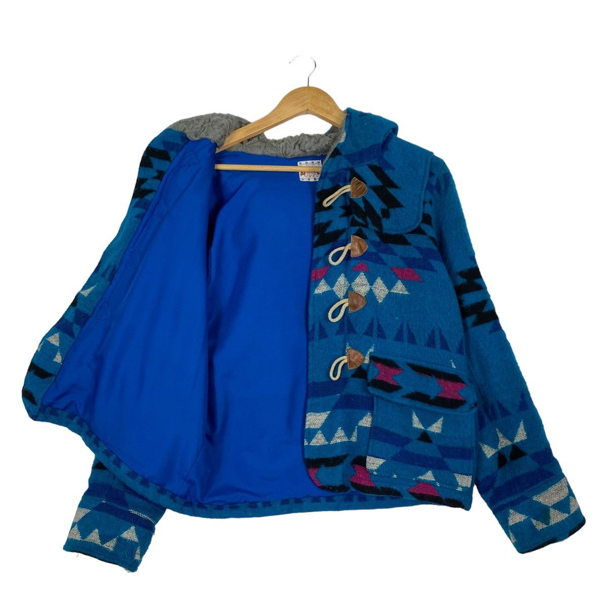 Japanese Brand Vintage 90s Titicaca Native Design Hoodie Jacket Size US S / EU 44-46 / 1 - 9 Thumbnail