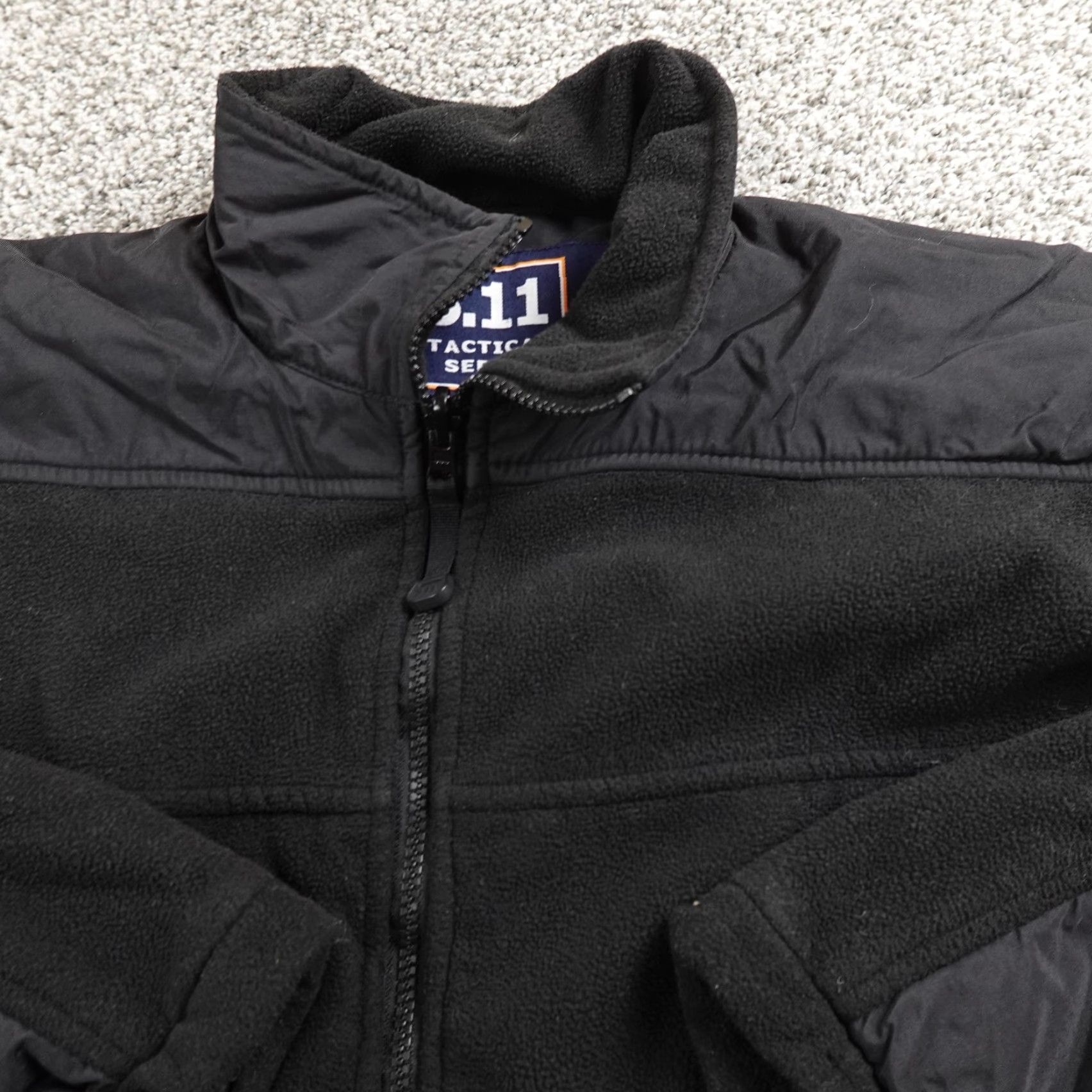 Vintage NEW 5.11 Tactical Jacket Mens L Black Fleece Full Zip Military Coat Top Size US L / EU 52-54 / 3 - 3 Thumbnail