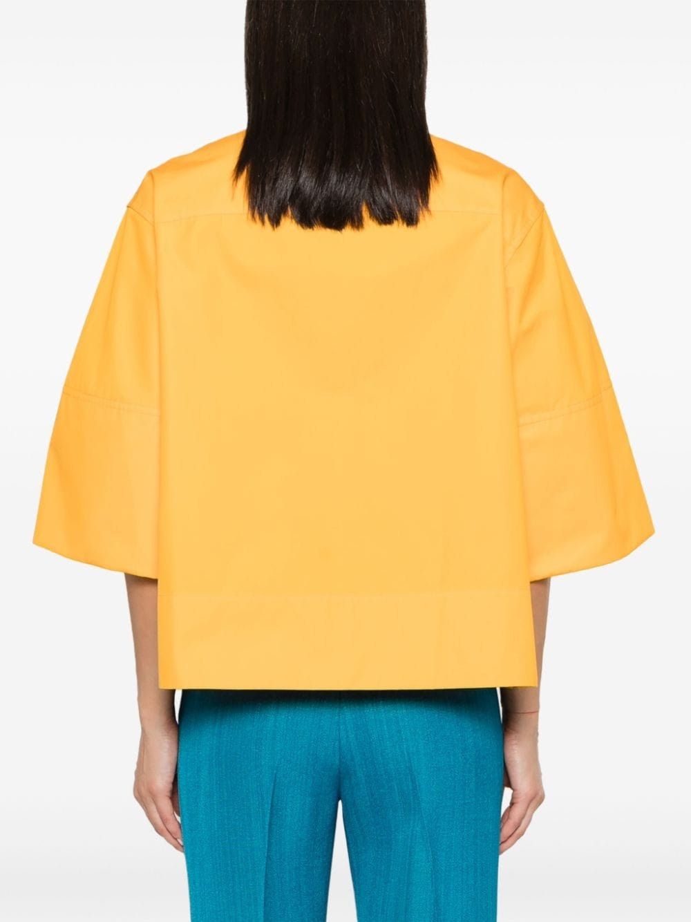 Jil Sander o1w1db10825 Shirt in Orange Size S / US 4 / IT 40 - 5 Thumbnail