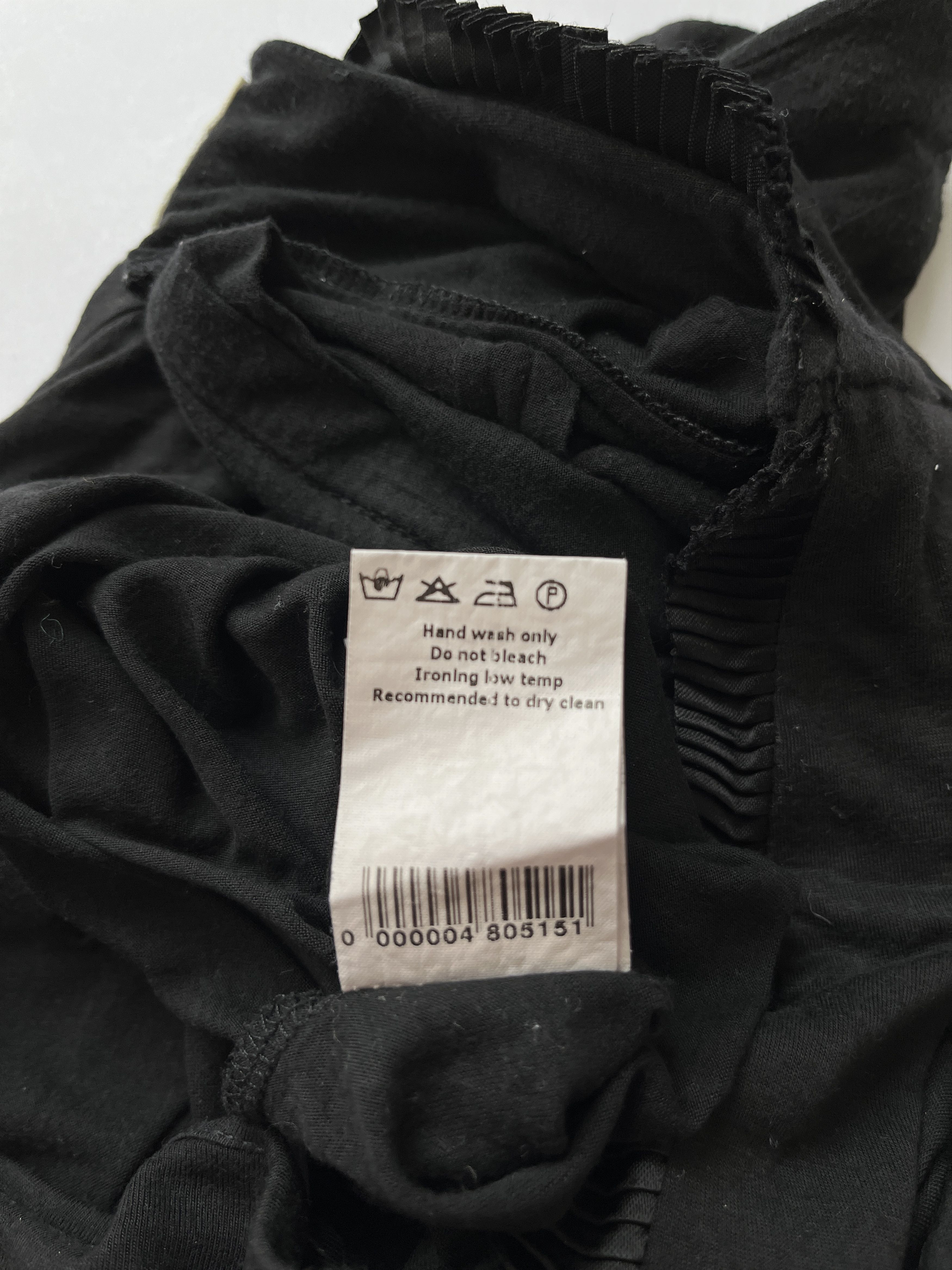 Hussein Chalayan ⚡️QUICK SALE⚡️Hussein Chalayan Black Sleeveless Mini Dress Size M / US 6-8 / IT 42-44 - 5 Thumbnail