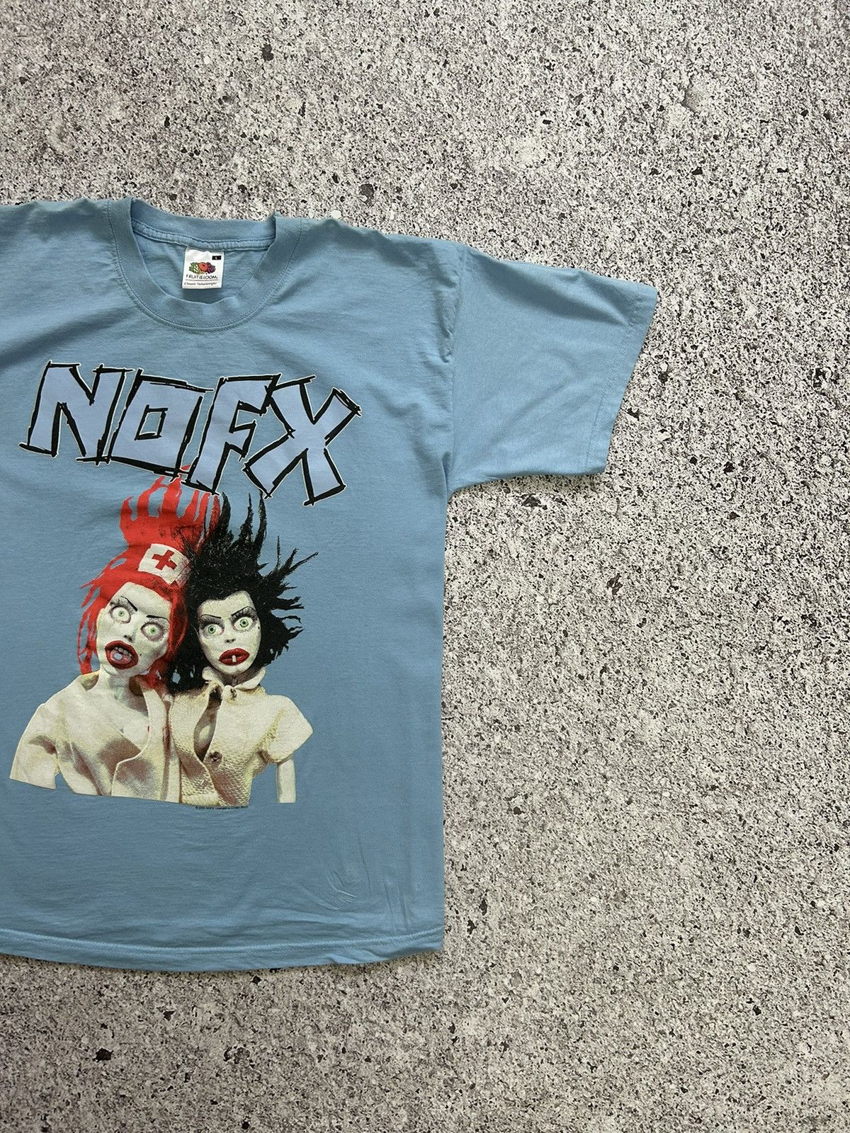 Band Tees × Vintage Vintage 2000 Nofx Pump Up The Valuum Rock Band T-Shirt Size US L / EU 52-54 / 3 - 5 Thumbnail