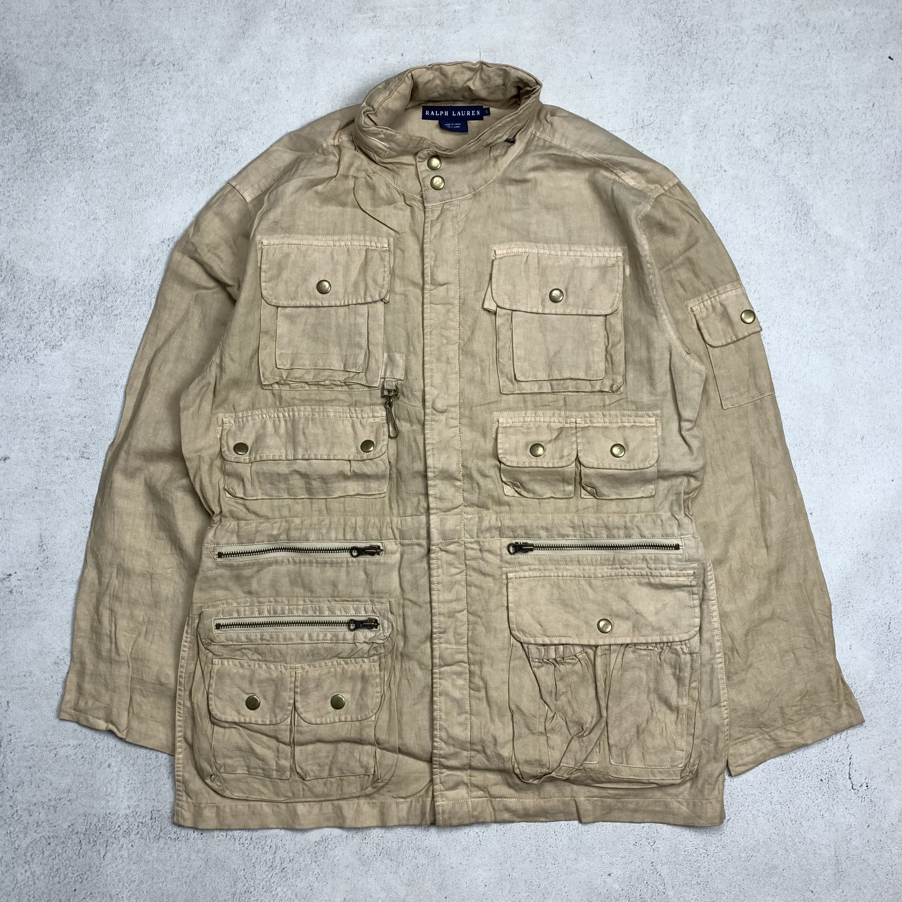 ジャケット・アウター 90s Polo Ralph Lauren Hunting Jacket S 90s Polo Ralph Lauren Hunting Jacket Multi Pocket Utility 90s Polo