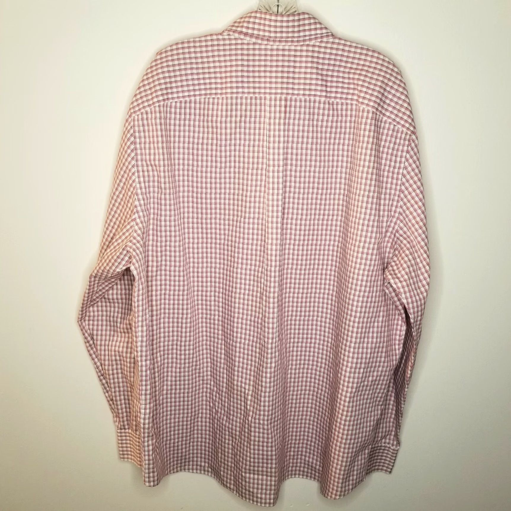 Eddie Bauer VINTAGE Eddie Bauer Mens Red Plaid Wrinkle Resistant Long Sleeve Button-Up Size XLT Size US XL / EU 56 / 4 - 5 Thumbnail