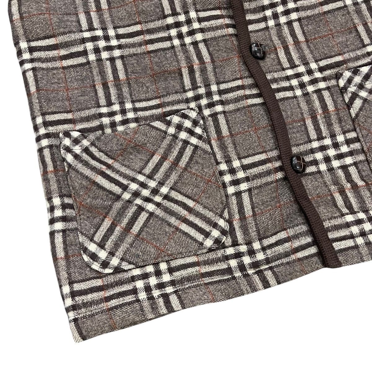 Lyle & Scott × Vintage Vintage Lyle & Scott Checked Wool Button Vest Size US L / EU 52-54 / 3 - 6 Thumbnail