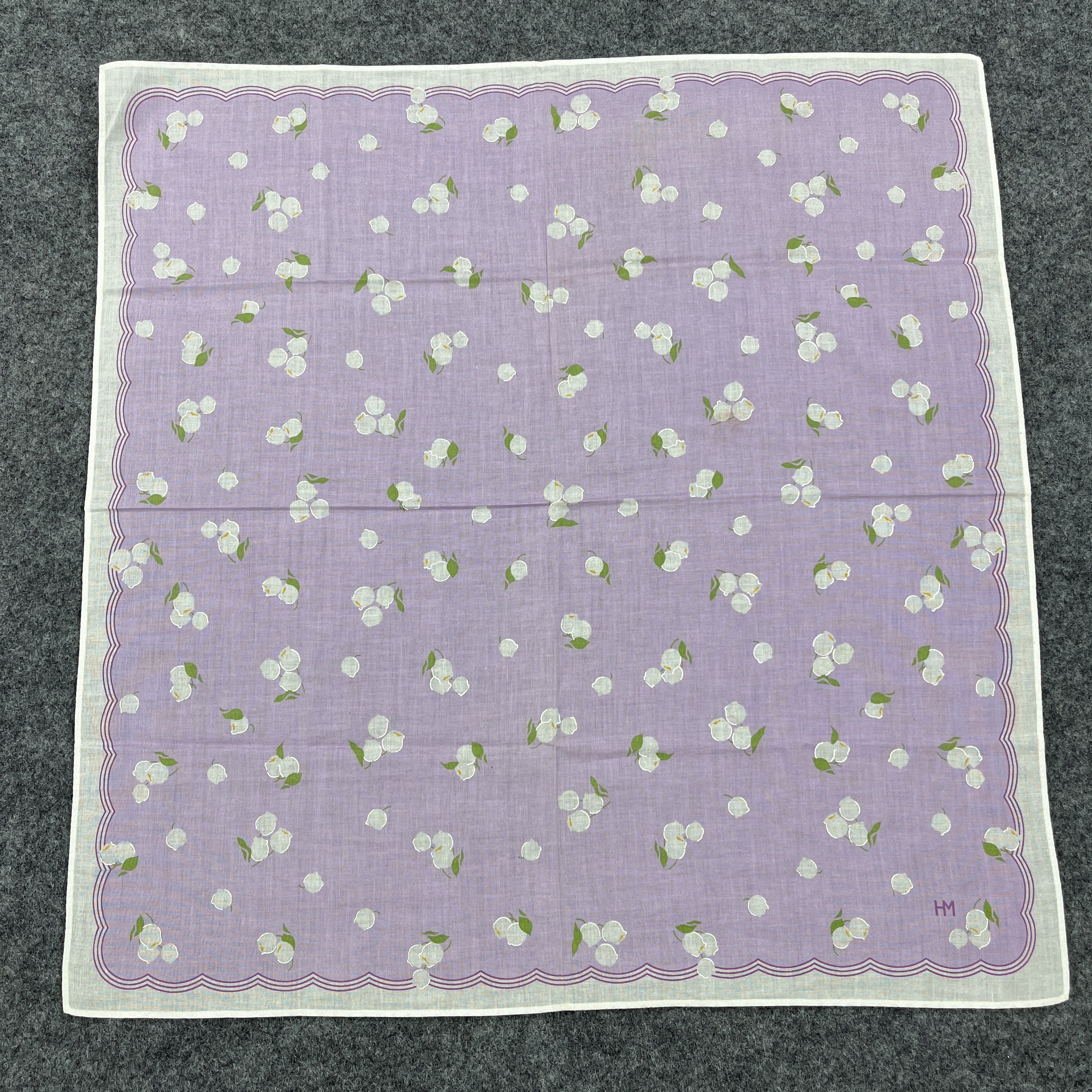 Hanae Mori Hanae Mori Bandana / Handkerchief / Neckerchief B1013 Size ONE SIZE - 1 Thumbnail