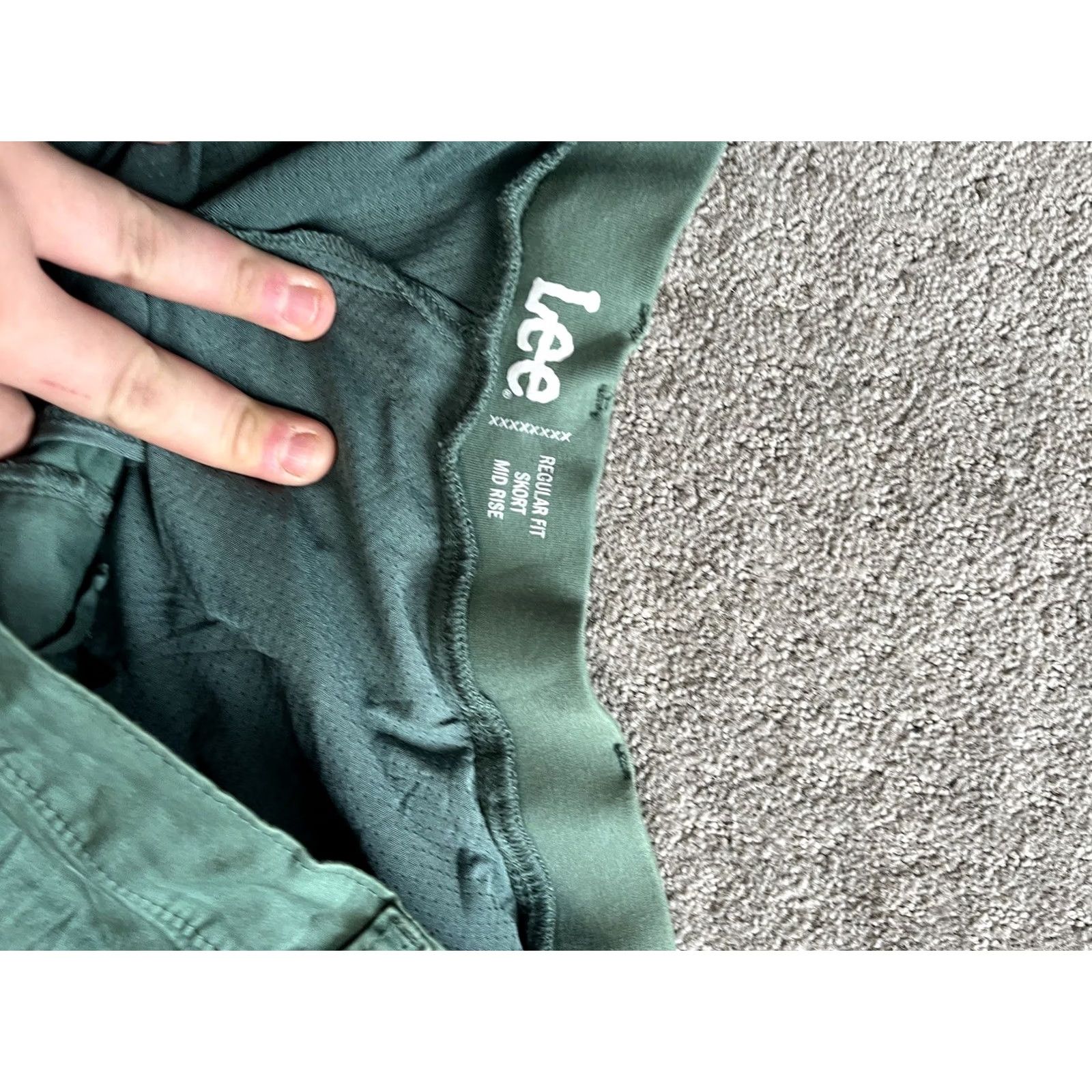 Lee Lee Skort Women’s Plus Size 22 Green Pockets Short Casual Activewear Size ONE SIZE - 3 Thumbnail