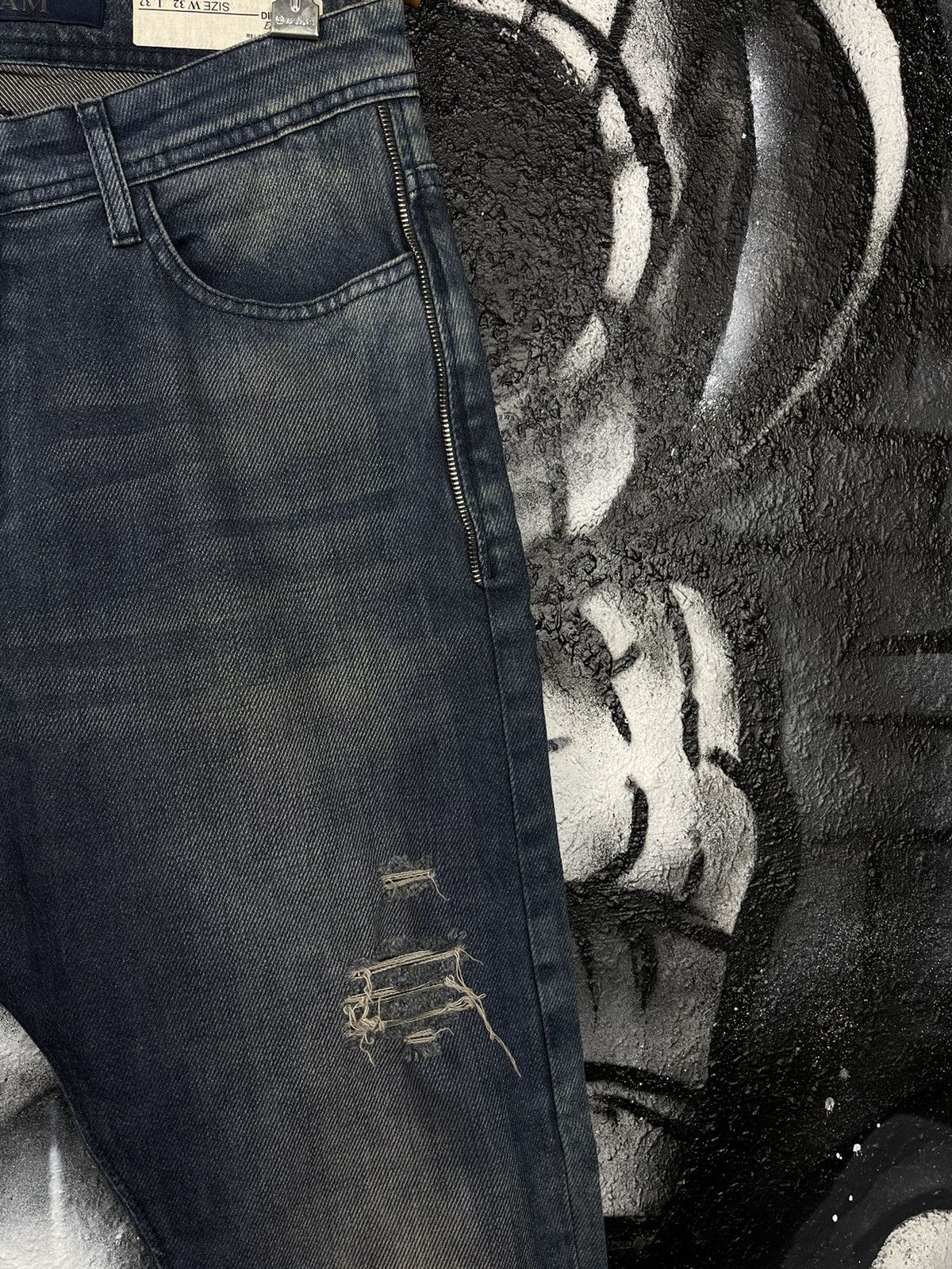 Diesel Diesel Eazee Relaxed Boyfriend Low Waist Jeans Women’s Size 32" / US 10 / IT 46 - 7 Thumbnail