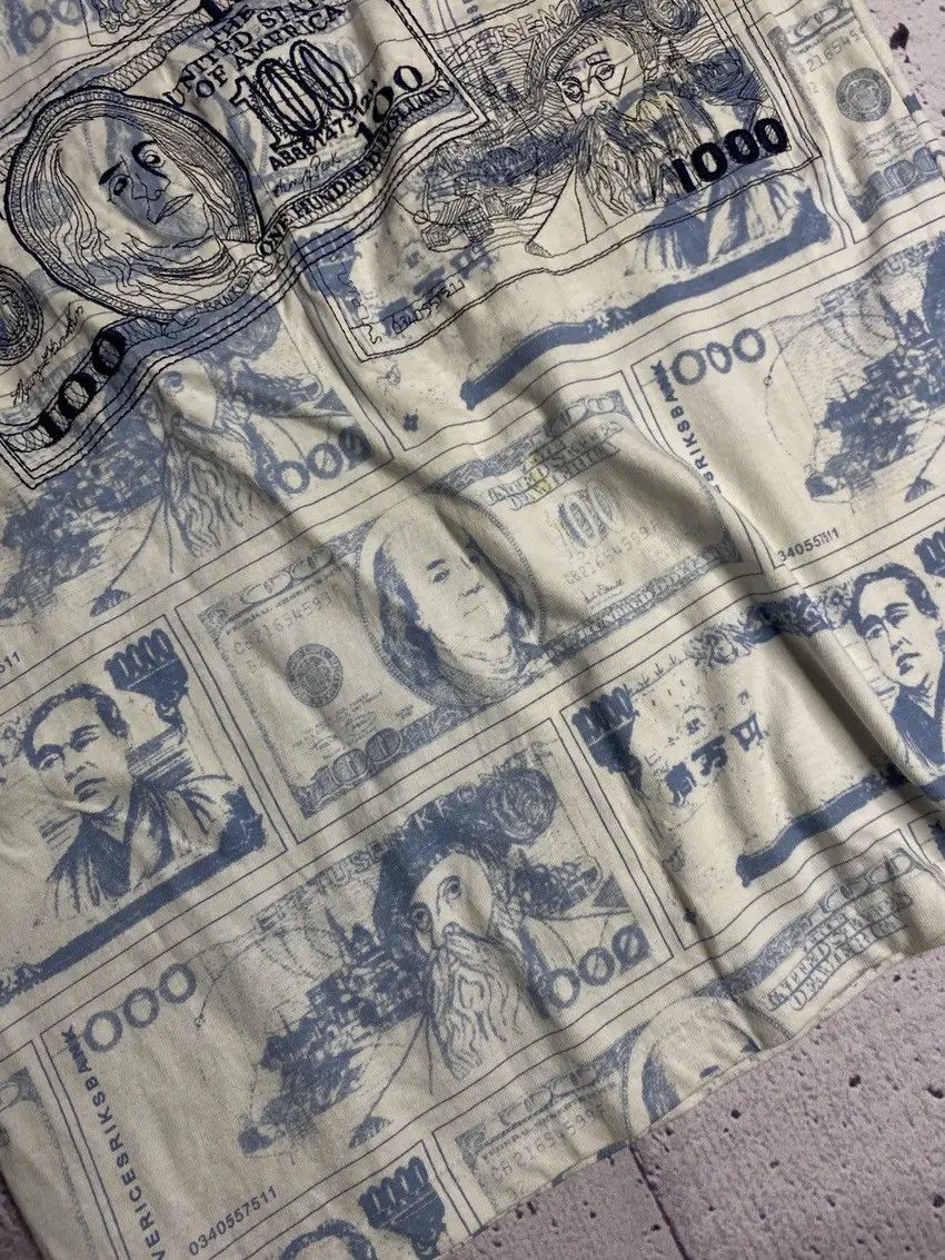Vintage 💸Men’s Vintage T-Shirt Over Print Dollars 212 NYC Tee💸 Size US L / EU 52-54 / 3 - 6 Thumbnail