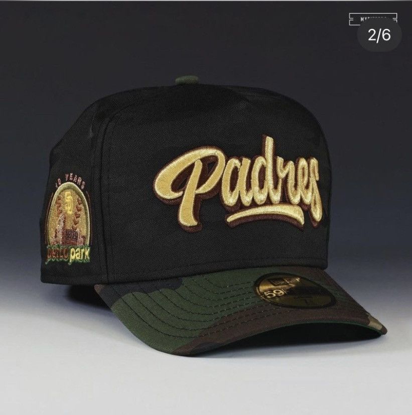 image of Mlb x Myfitteds Military Padres 1/4 in Black, Men's