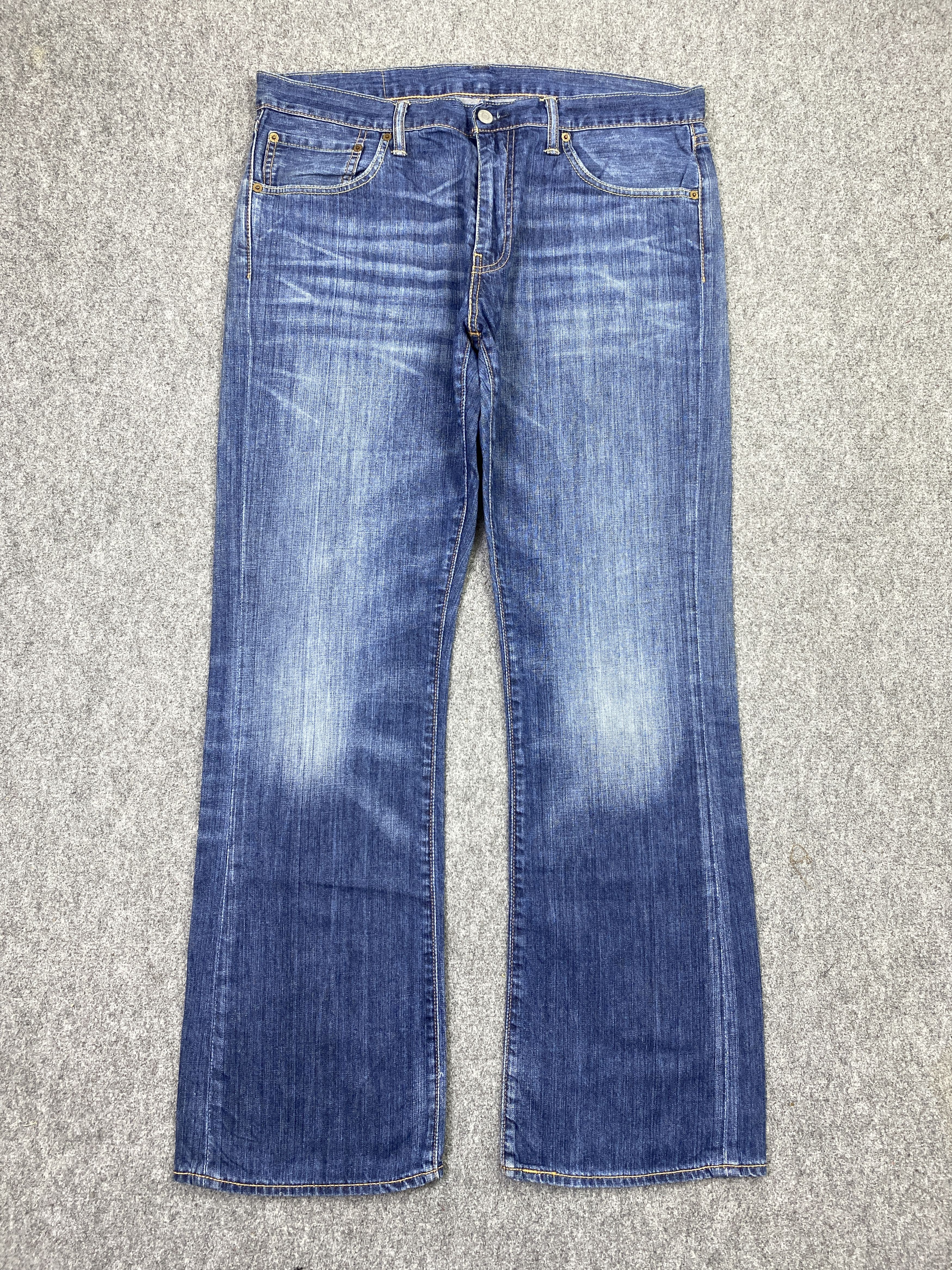 Levi's Vintage Levis 527 Faded Blue Jeans DP2863 Size US 37 - 1 Thumbnail