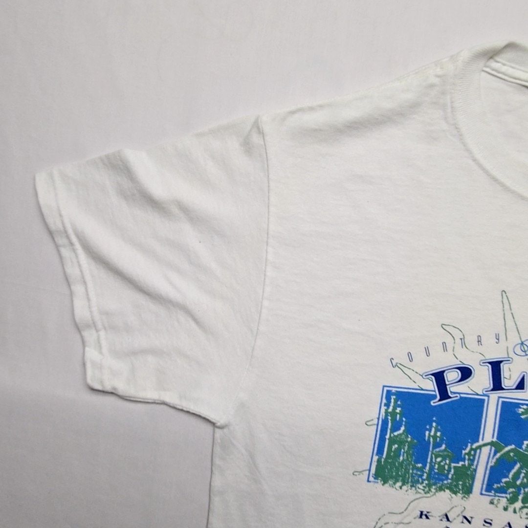 Jerzees Vintage Kansas City Plaza Shirt White Missouri Medium Tee Size US M / EU 48-50 / 2 - 4 Thumbnail