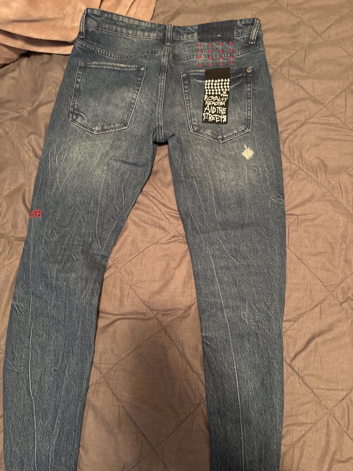 Ksubi Van winkle hilite thrashed denim Size US 31 - 2 Thumbnail