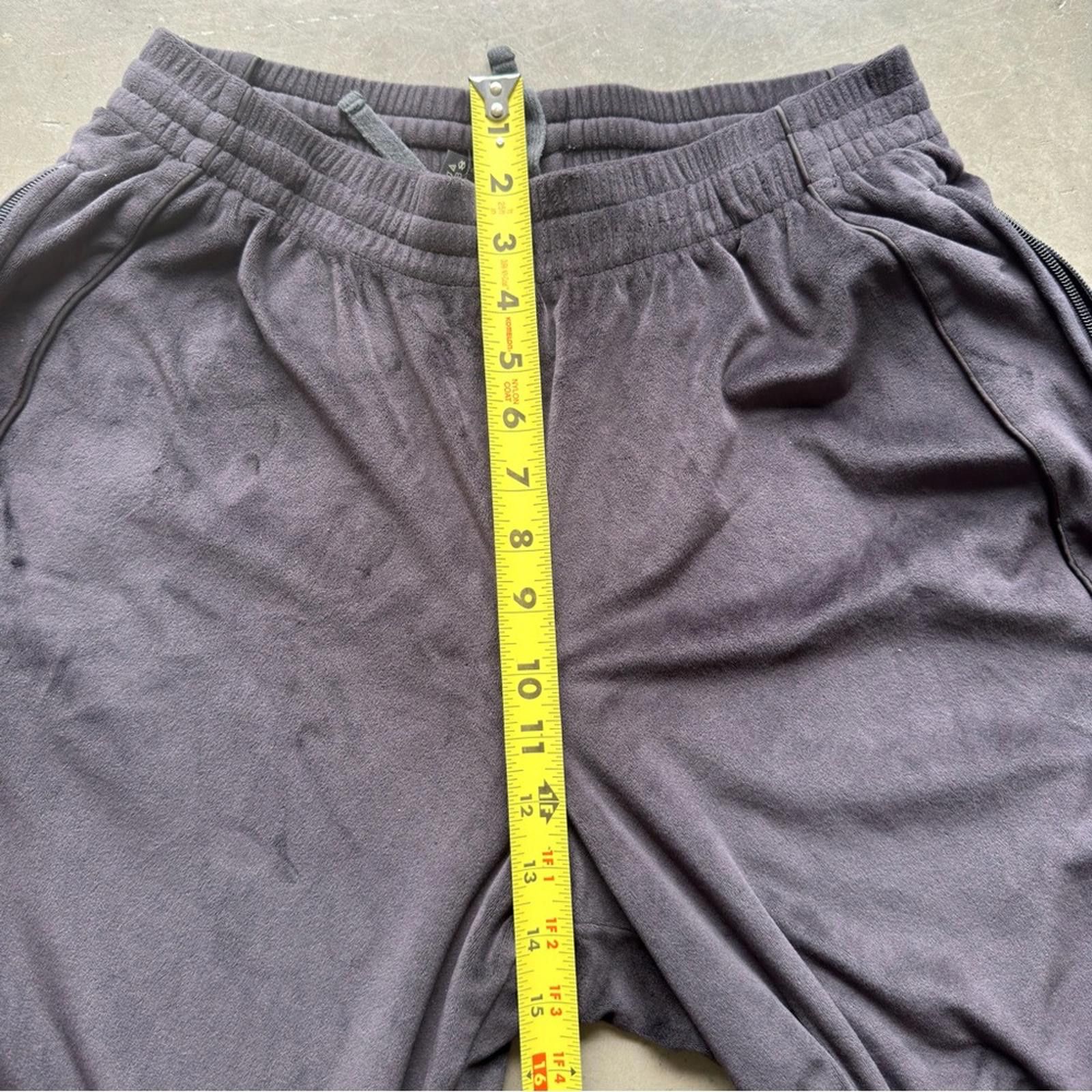 Swims SKIMS / Velour Oversized Track Pants / Black Size 32" / US 10 / IT 46 - 6 Thumbnail