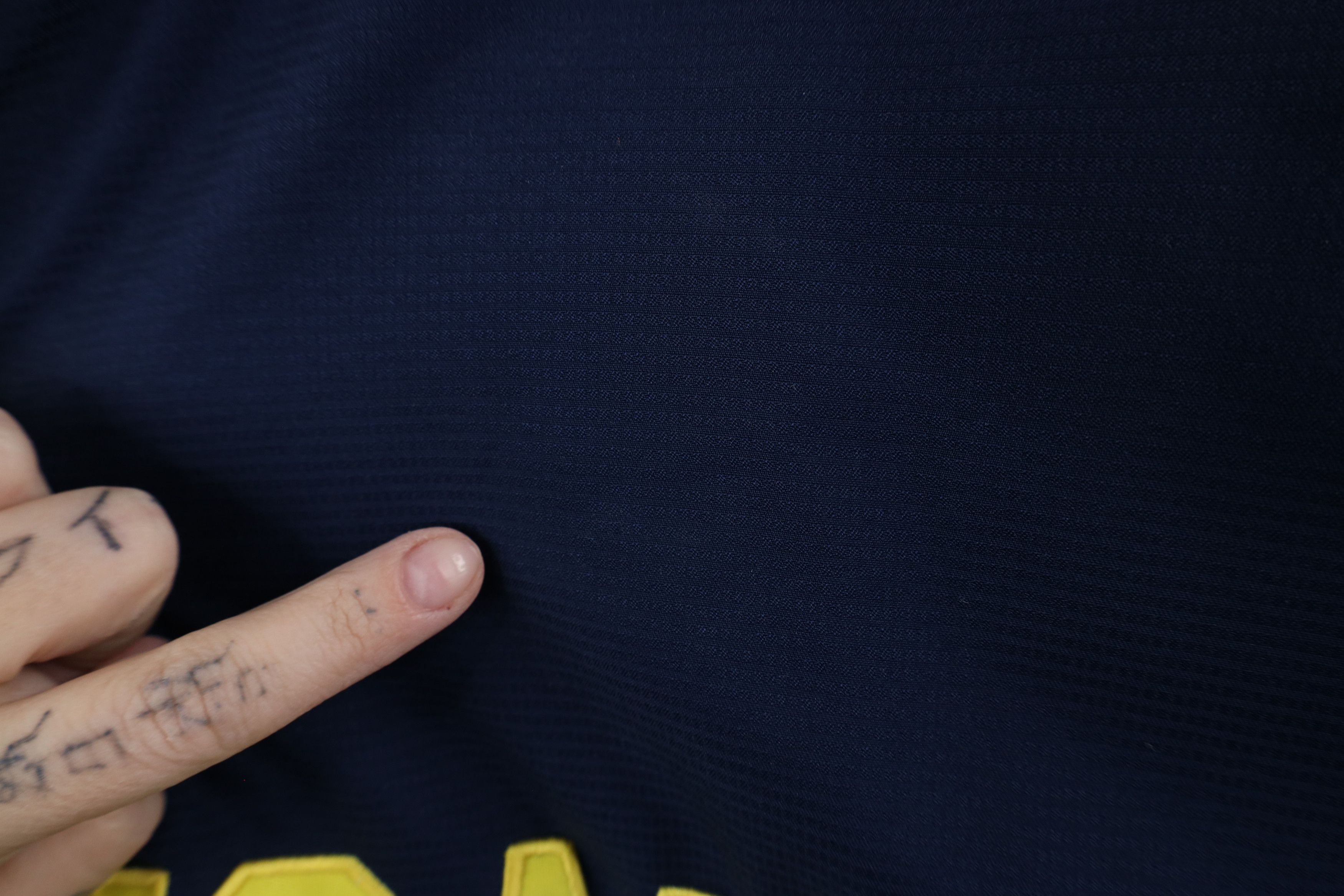 Adidas × Vintage Adidas University of Michigan Football Half Zip Jacket Blue Size US XXL / EU 58 / 5 - 6 Thumbnail