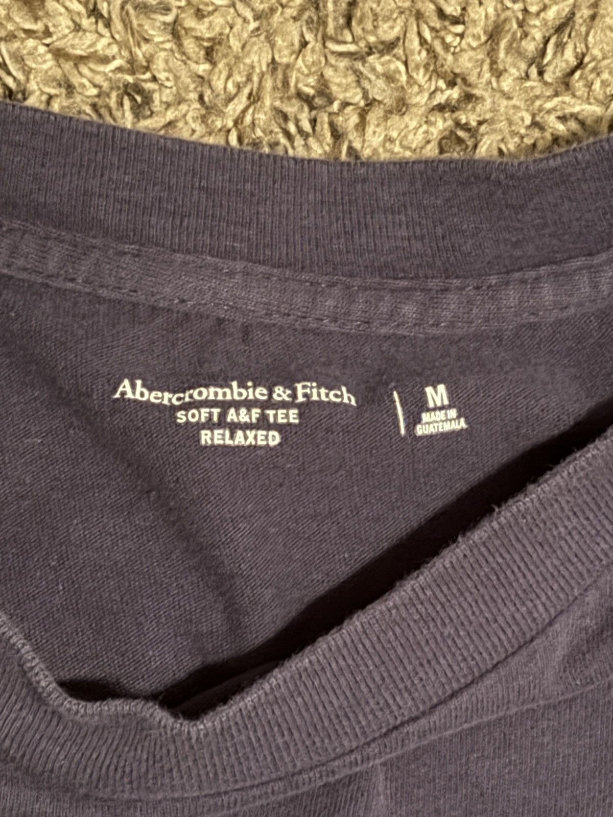 Abercrombie & Fitch navy blue tee Size US M / EU 48-50 / 2 - 4 Thumbnail