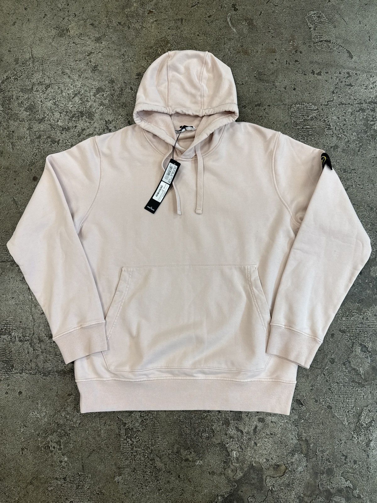 Stone Island Stone Island Antique Rose Hooded Sweatshirt Size US XL / EU 56 / 4 - 1 Thumbnail