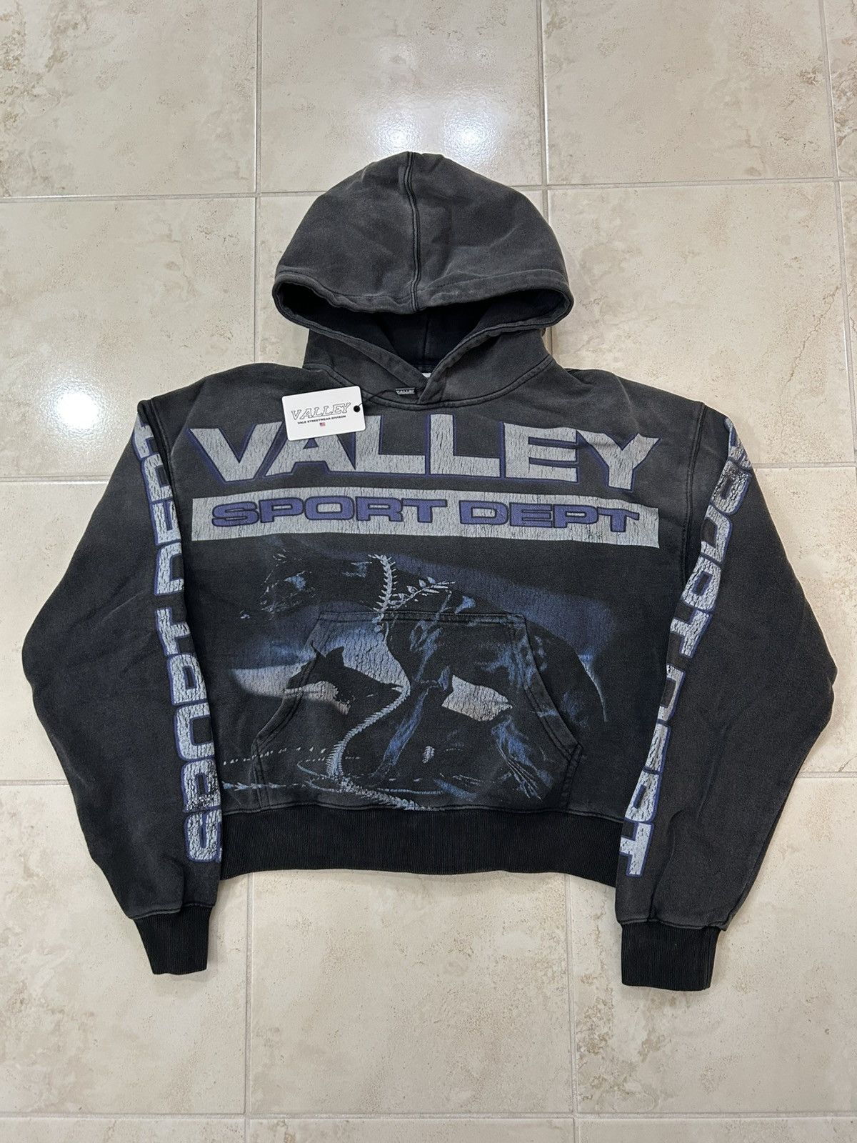 Vale Vale Forever Valley Sport Watchdog Black Pullover Hoodie M