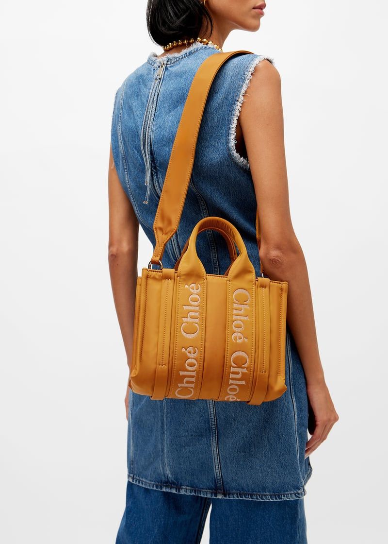 Chloe o1loc1c0625 Size: OS / Woody Tote Bag in Golden Yellow Size ONE SIZE - 3 Thumbnail