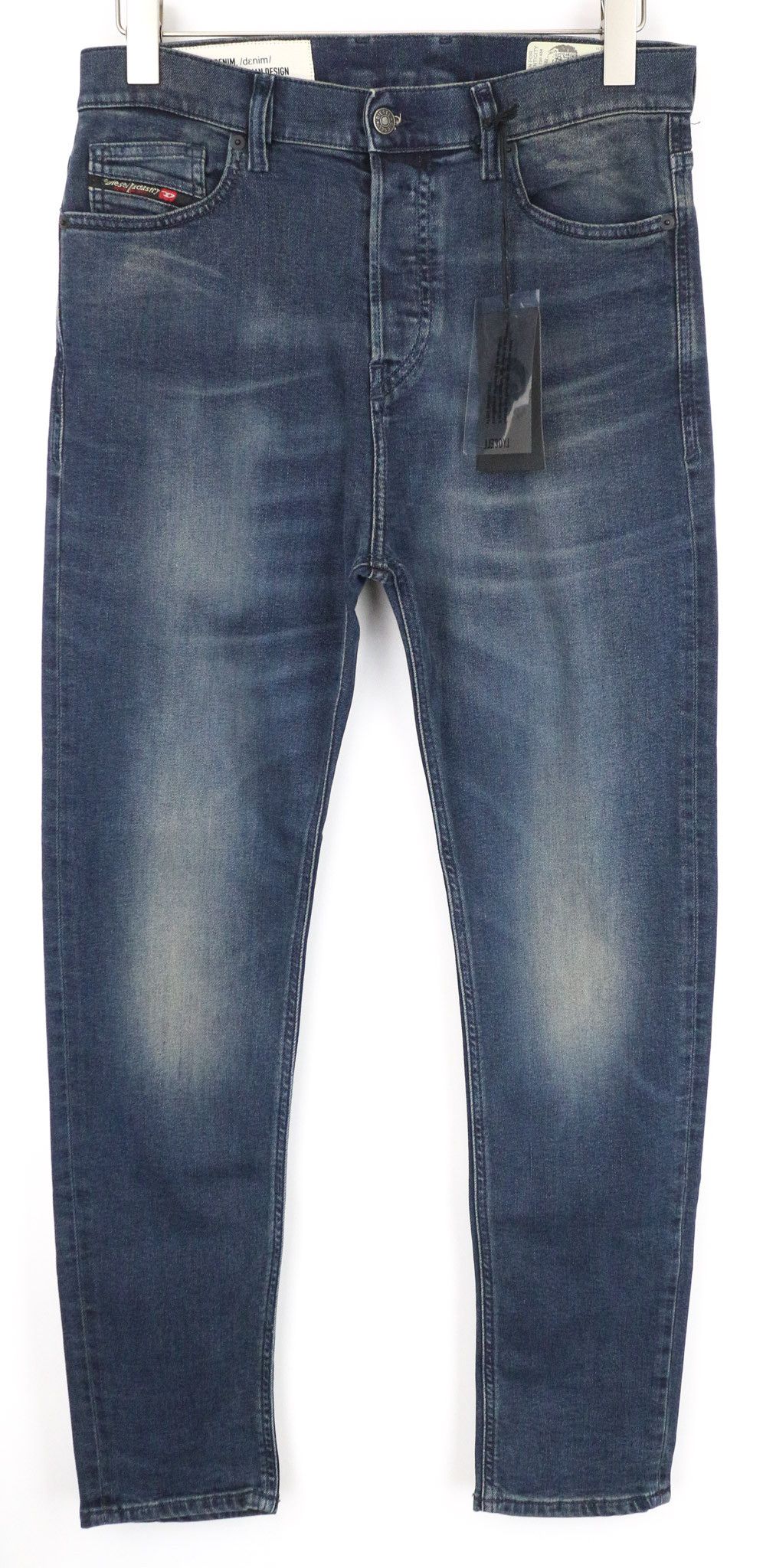 Diesel D-VIDER 084AU W28/L32 Blue Stretch Jeans 74282 Size US 28 / EU 44 - 1 Thumbnail