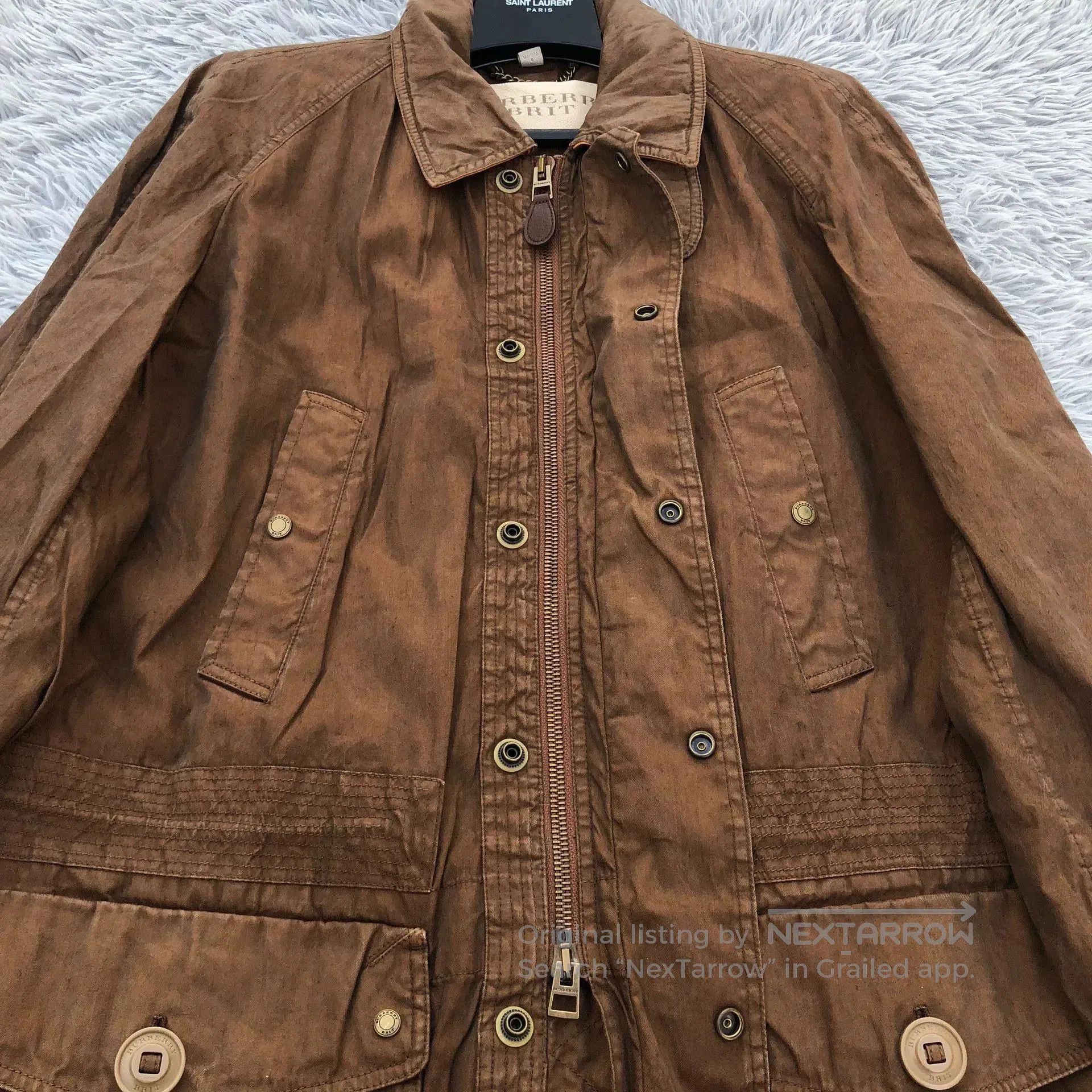 Burberry Burberry Brit Vintage Field Jacket. Size US L / EU 52-54 / 3 - 5 Thumbnail