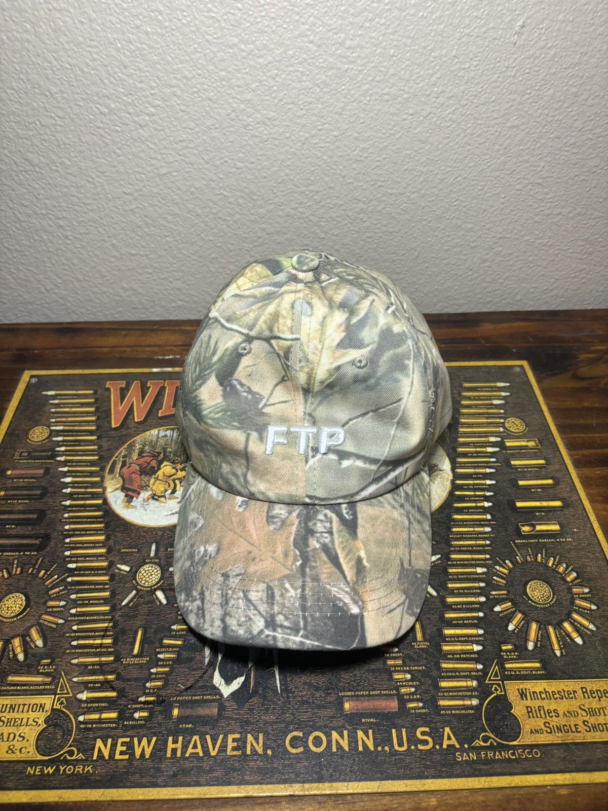 Fuck The Population FTP Camo Logo Hat – Realtree Pattern Size ONE SIZE - 4 Thumbnail