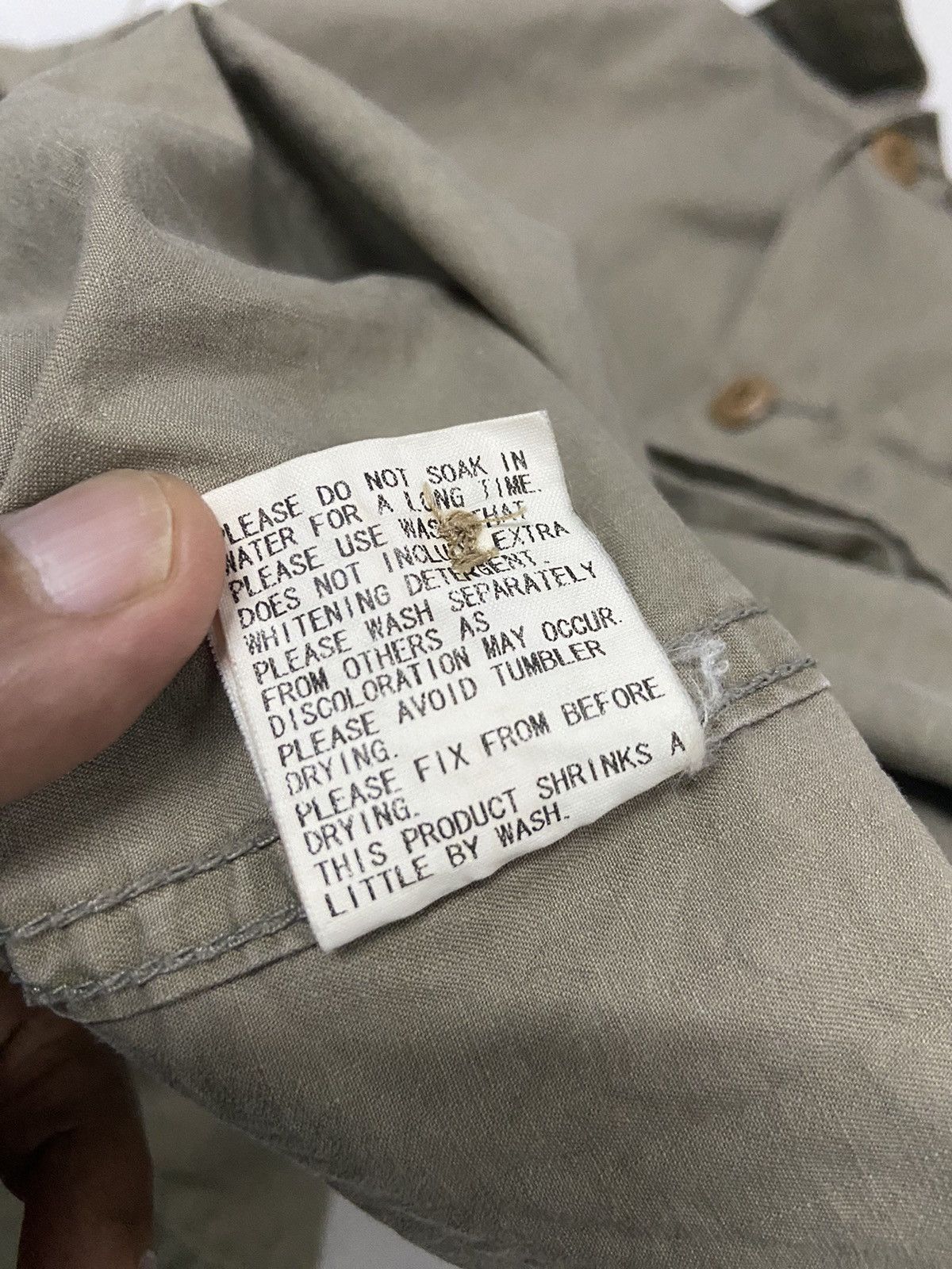 Bape BAPE A BATHING APE ASNKA MILITARY STYLE BUTTON UP Size US M / EU 48-50 / 2 - 14 Thumbnail