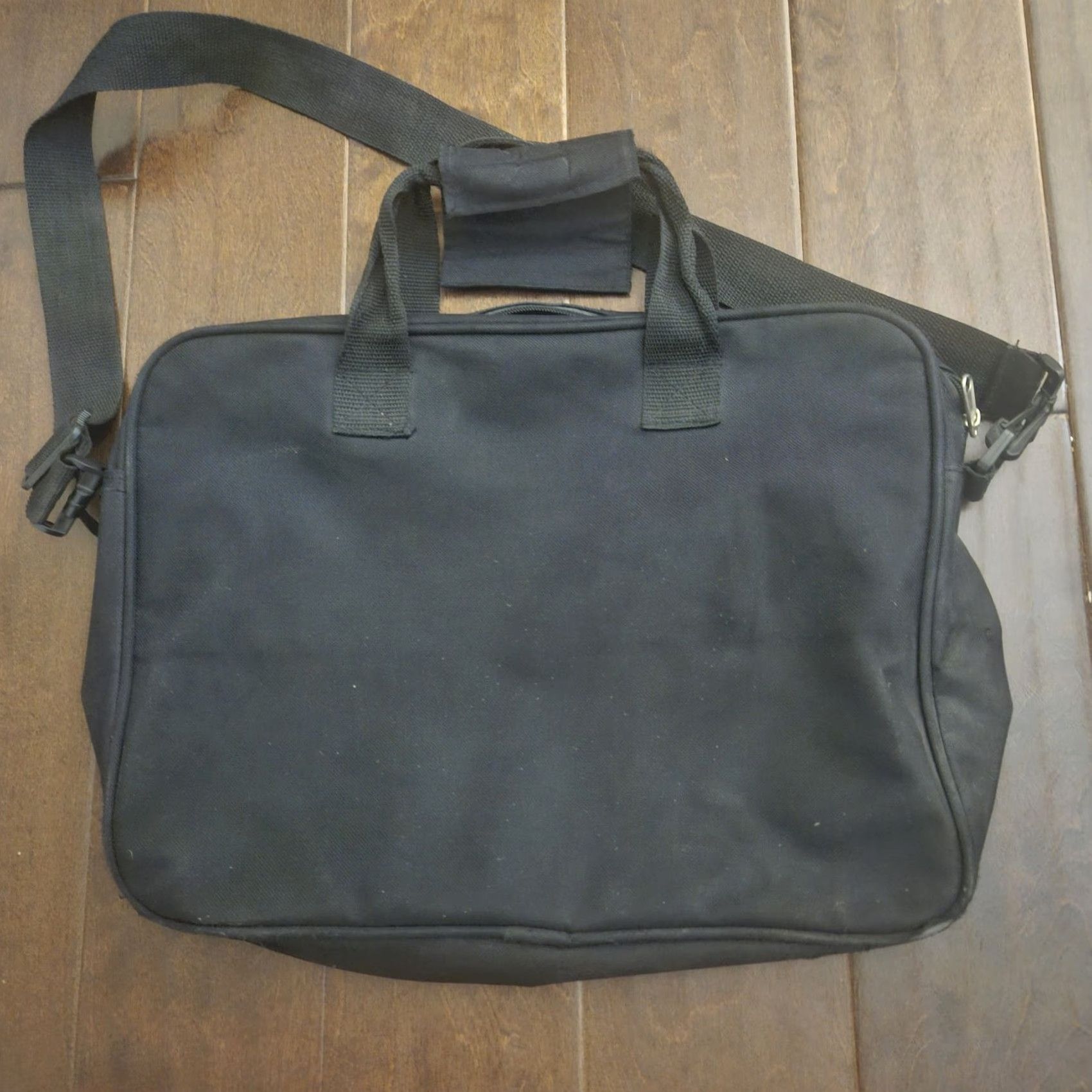 Vintage VINTAGE AOPA Messenger Bag Brown Canvas 15 in x 11 in Zip Closure Mens Medium Size ONE SIZE - 7 Thumbnail