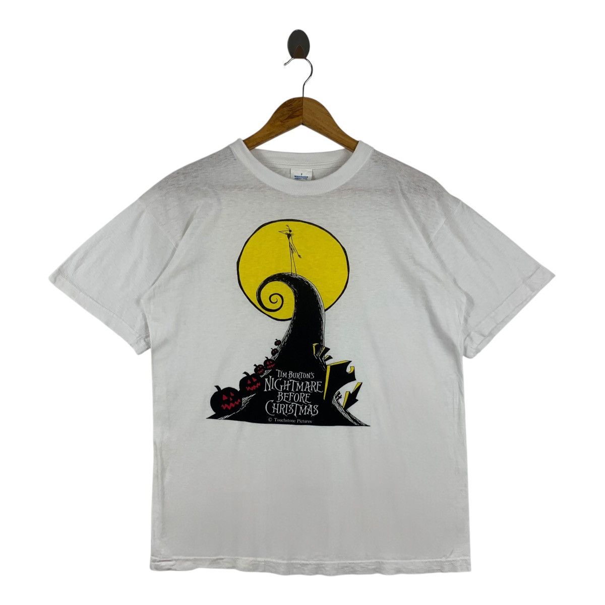 Vintage 90s THE NIGHTMARE BEFORE CHRISTMAS Cartoon movie tee