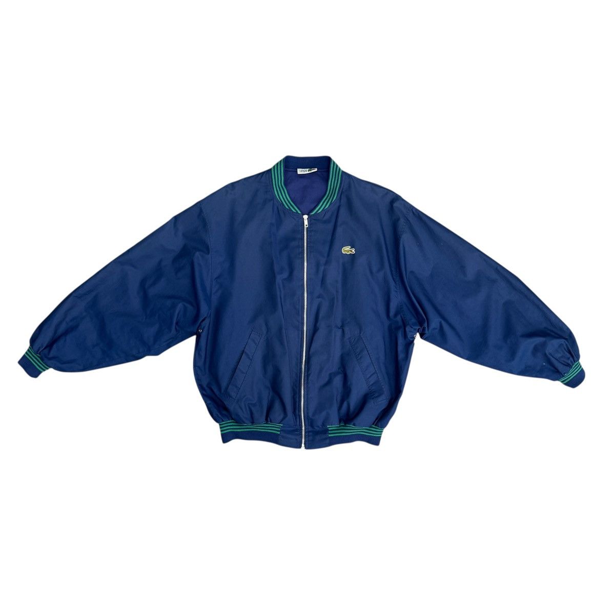 Lacoste Vintage Lacoste Chemise Bomber Jacket Blue Men Size 6 /L/XL Size US L / EU 52-54 / 3 - 1 Thumbnail