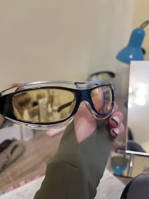 Electric Visual Yellow Lense Cateye Glasses Punk Style Sunglasses Size ONE SIZE - 3 Thumbnail