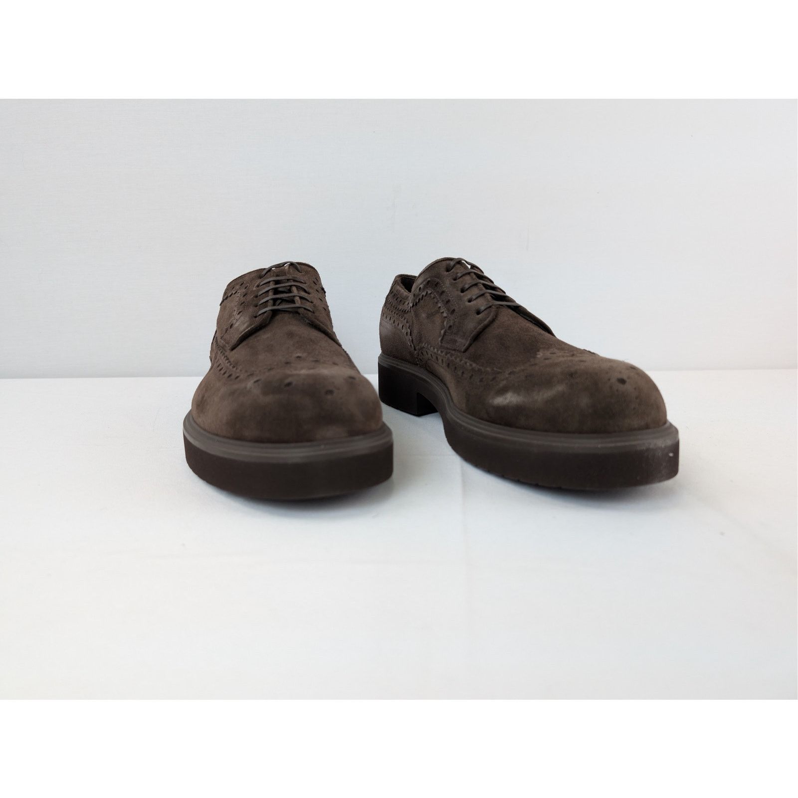 Salvatore Ferragamo o1rshd1 T. Moro 23 Calf Shoes & Boots in Brown Size US 11 / EU 44 - 5 Thumbnail