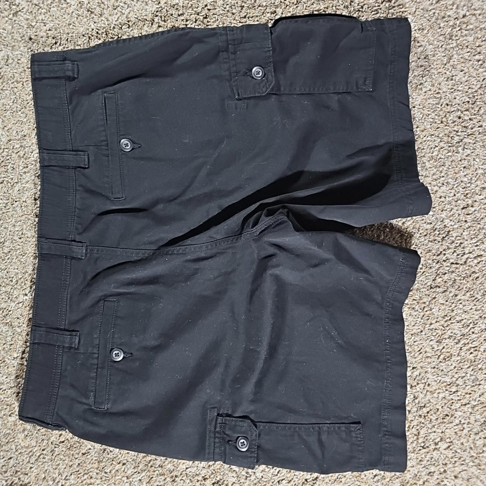 St. Johns Bay St Johns Bay Sz 40 Black Cargo Shorts Size US 40 / EU 56 - 5 Thumbnail