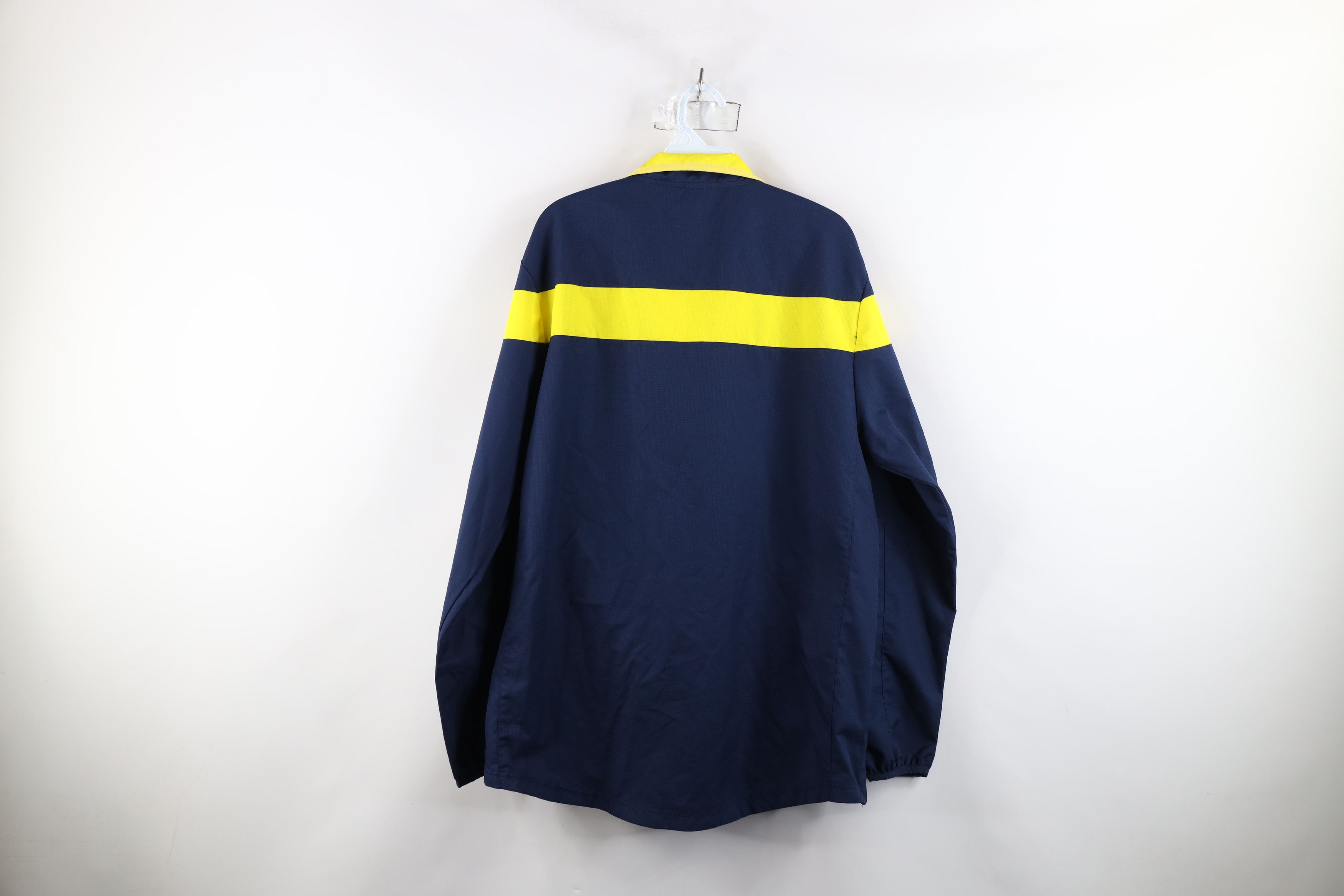 Adidas × Vintage Adidas University of Michigan Football Windbreaker Jacket Size US M / EU 48-50 / 2 - 13 Thumbnail