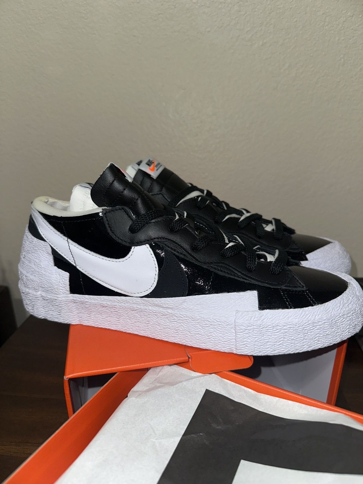 Nike × Sacai Nike Sacai Blazer Low Size US 12 / EU 45 - 1 Thumbnail