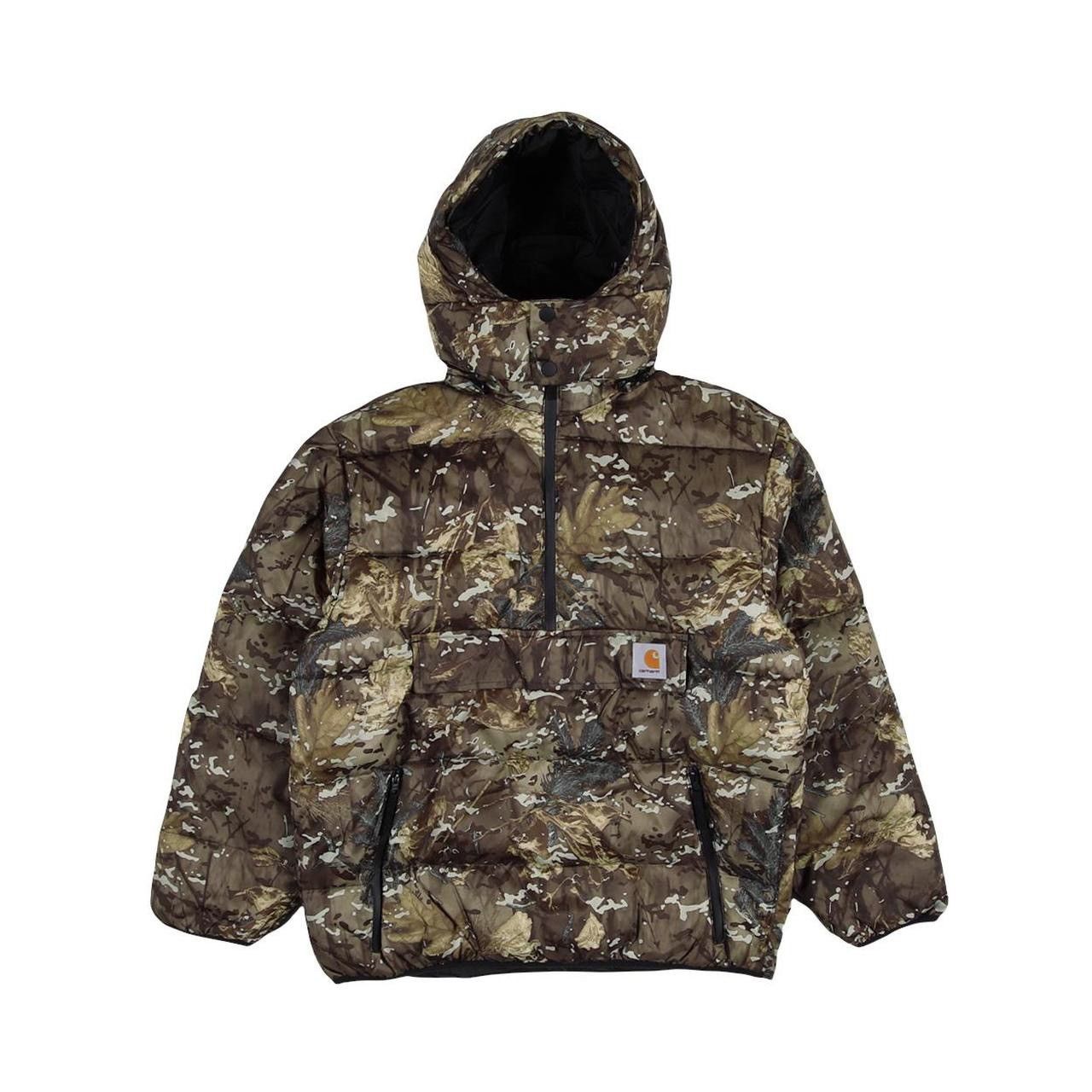 image of Carhartt Jones Pullover New Jacket Coat Puffer Camo L, Men's (Size Large)