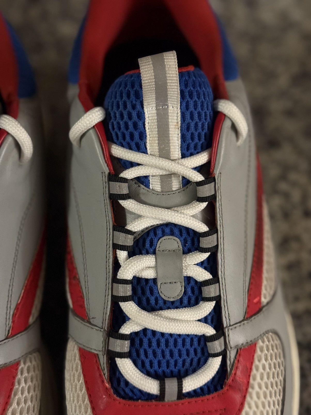 Dior 48EU/15US Dior B22 Reflective Sneaker ‘Grey Blue Red Size US 15 / EU 48 - 13 Thumbnail