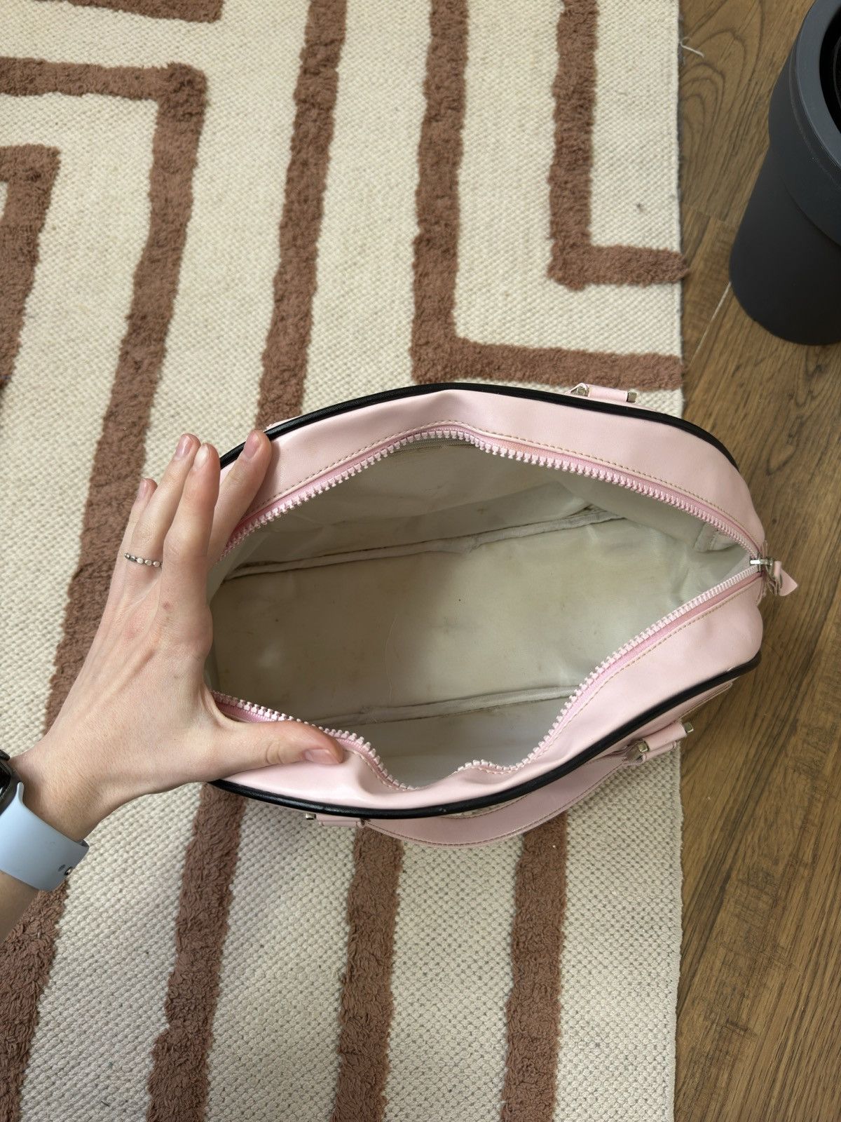 Von Dutch VINTAGE VON DUTCH LACQUER CUTE PINK HANDLE BAG Size ONE SIZE - 5 Thumbnail