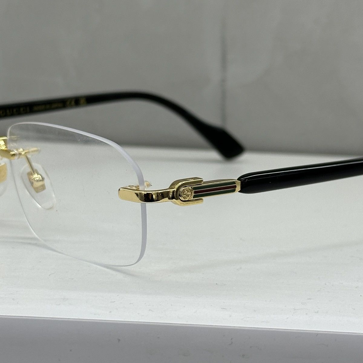 Gucci GUCCI GG1221O 001 EYEGLASSES Size ONE SIZE - 4 Thumbnail