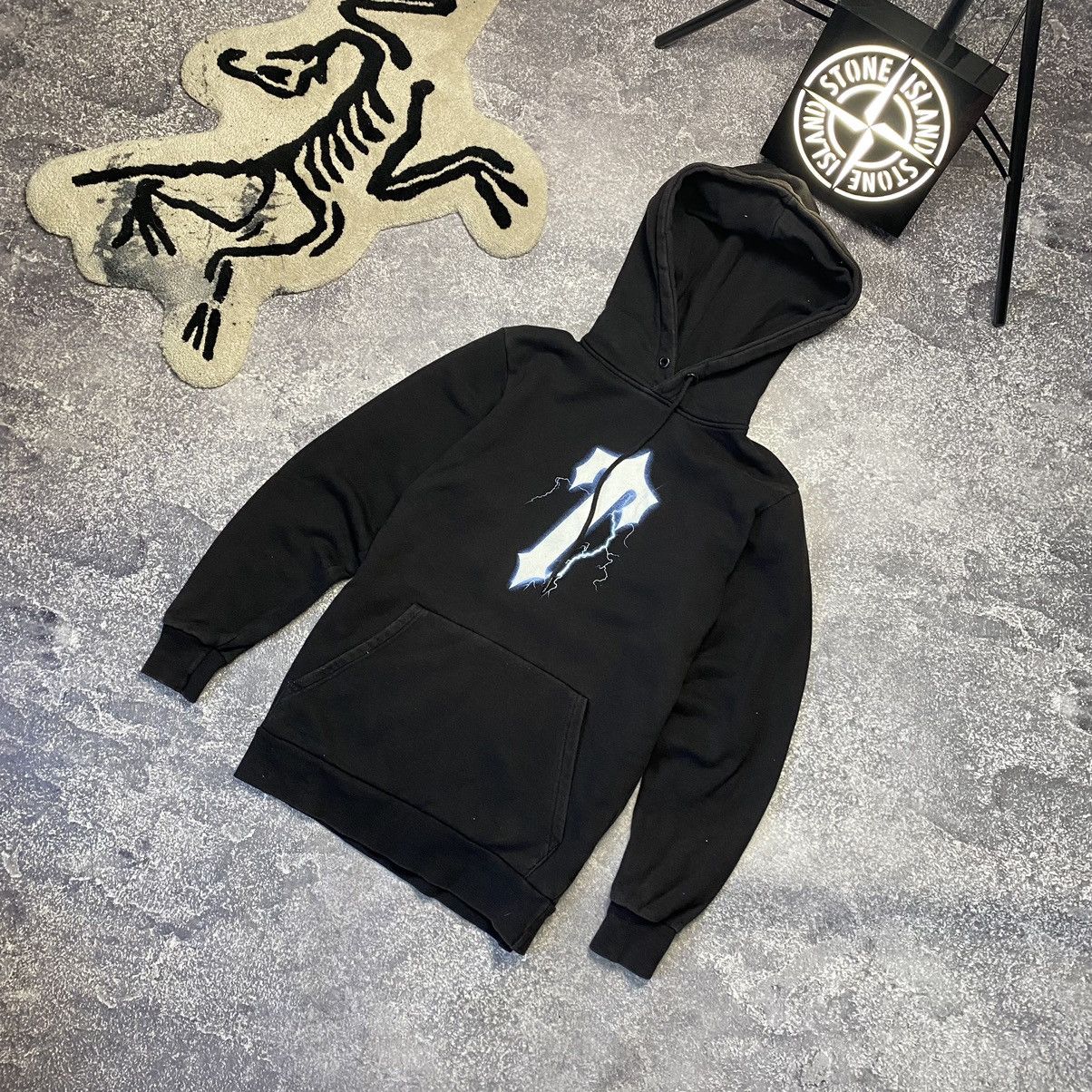 Vintage Men’s Trapstar London Big Graphic Logo y2k drill hoodie Size US S / EU 44-46 / 1 - 3 Thumbnail