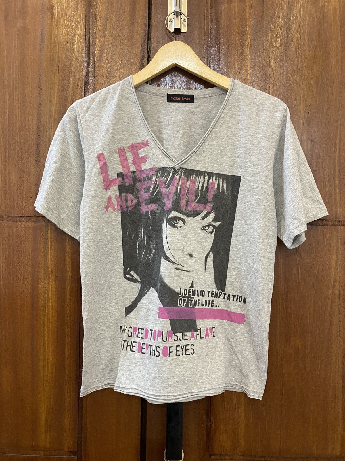 Le Grande Bleu (L.G.B.) Modernlovers Japanese Lie and Evil Shirt Kmrii Fuga Goa Size US S / EU 44-46 / 1 - 1 Thumbnail