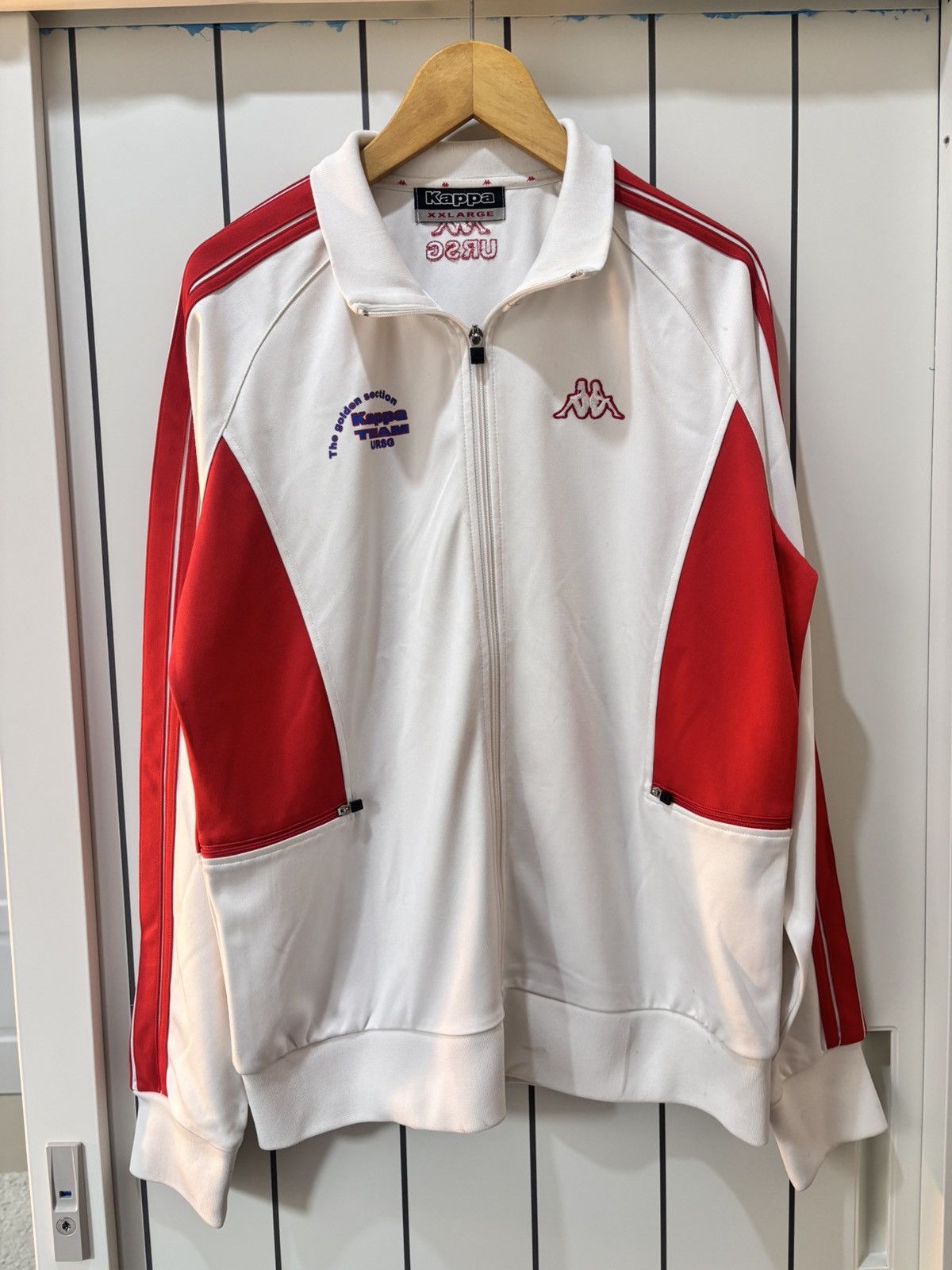 Kappa Rare Vintage Kappa Track Jacket - U.R.S.C. Edition Size US XL / EU 56 / 4 - 1 Thumbnail